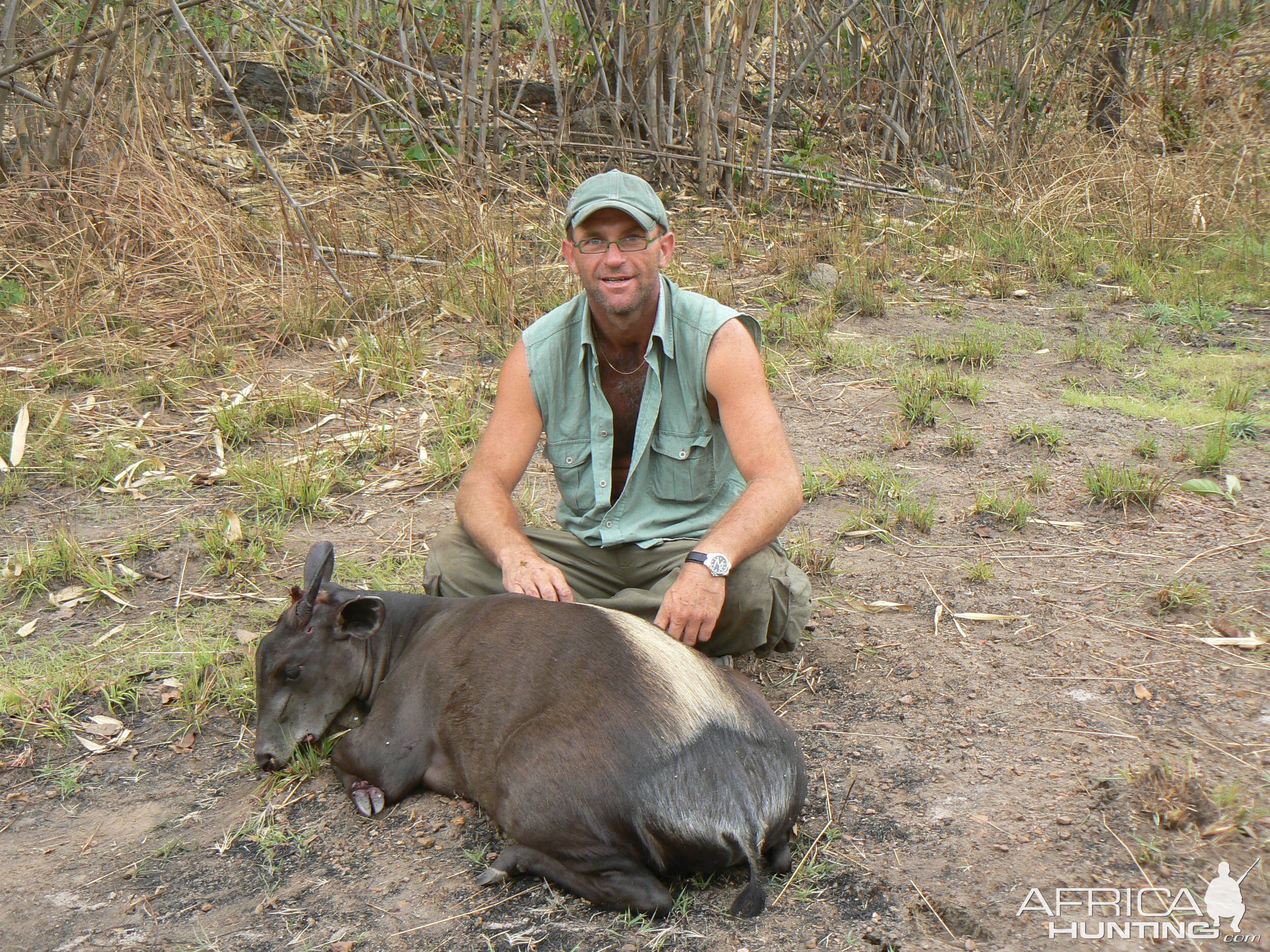 Hunting Yellow Back Duiker in CAR