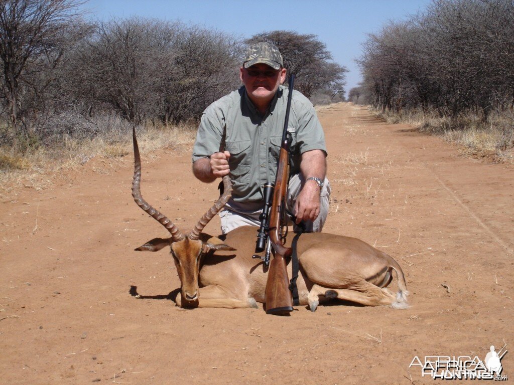 Imapla hunted in Namibia