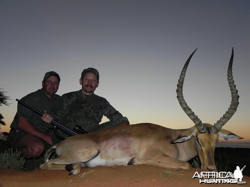 Impala hunt with Wintershoek Johnny Vivier Safaris