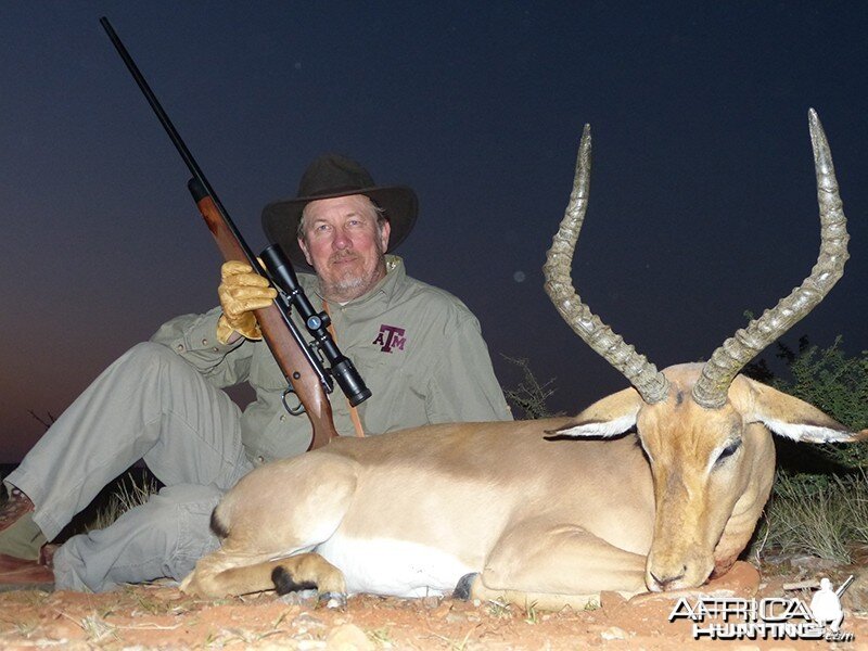 Impala hunt with Wintershoek Johnny Vivier Safaris