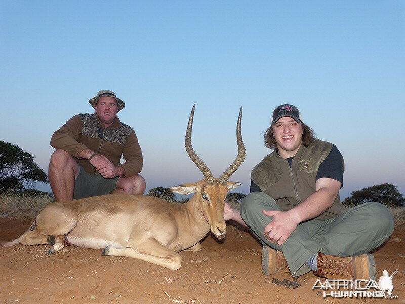 Impala hunt with Wintershoek Johnny Vivier Safaris