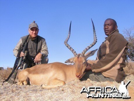 Impala hunt with Wintershoek Johnny Vivier Safaris