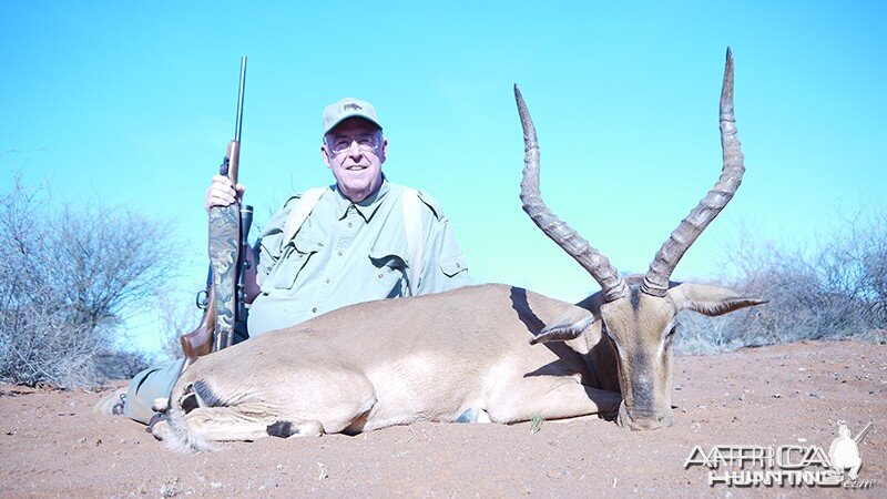 Impala hunt with Wintershoek Johnny Vivier Safaris