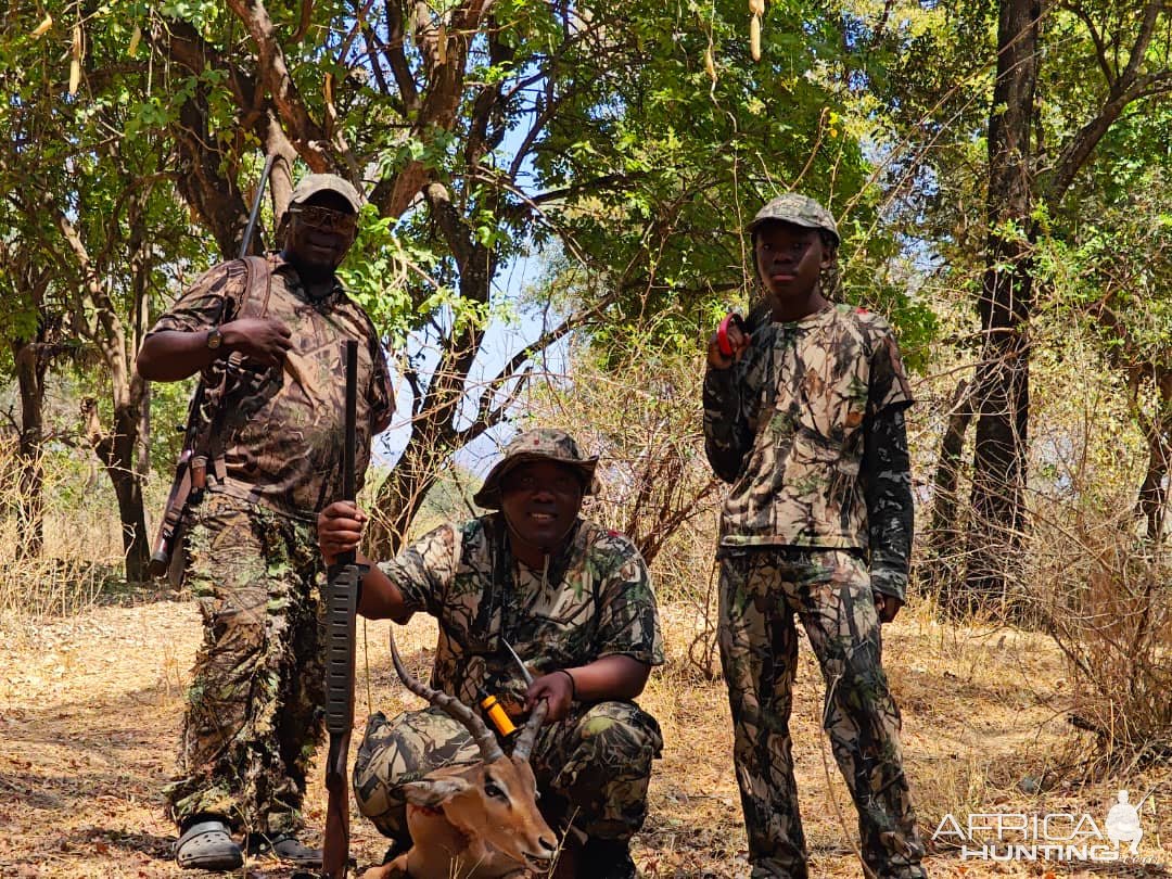 Impala Hunt Zambia