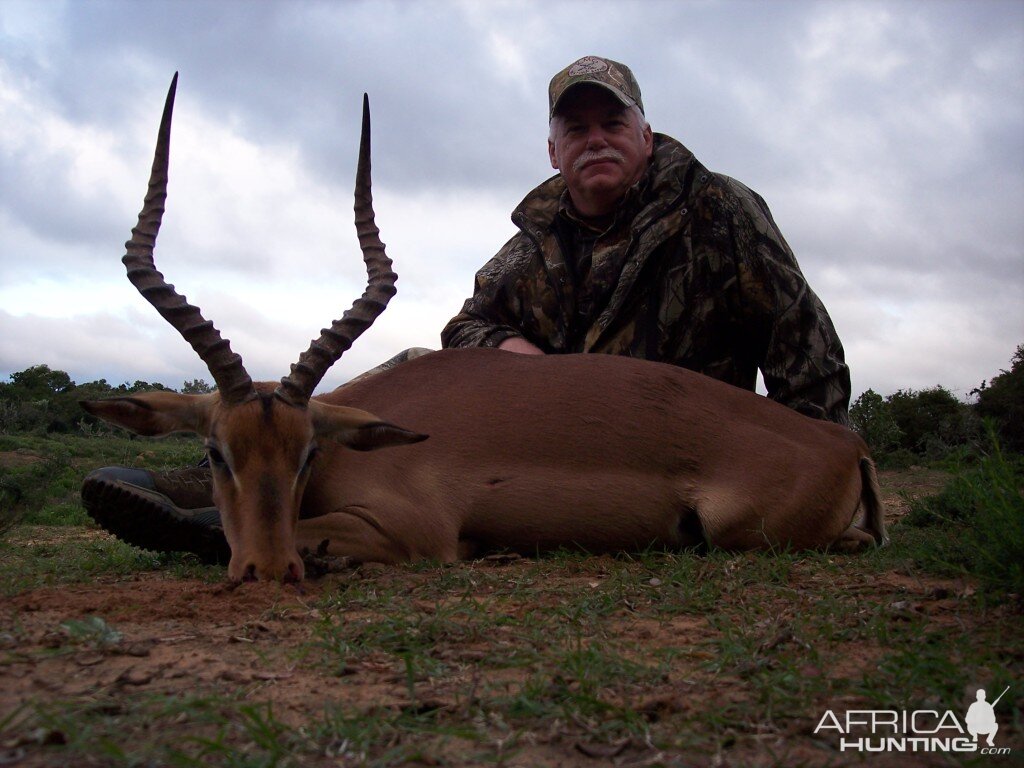 Impala hunted with KMG Hunting Safaris in the Eastern Cape