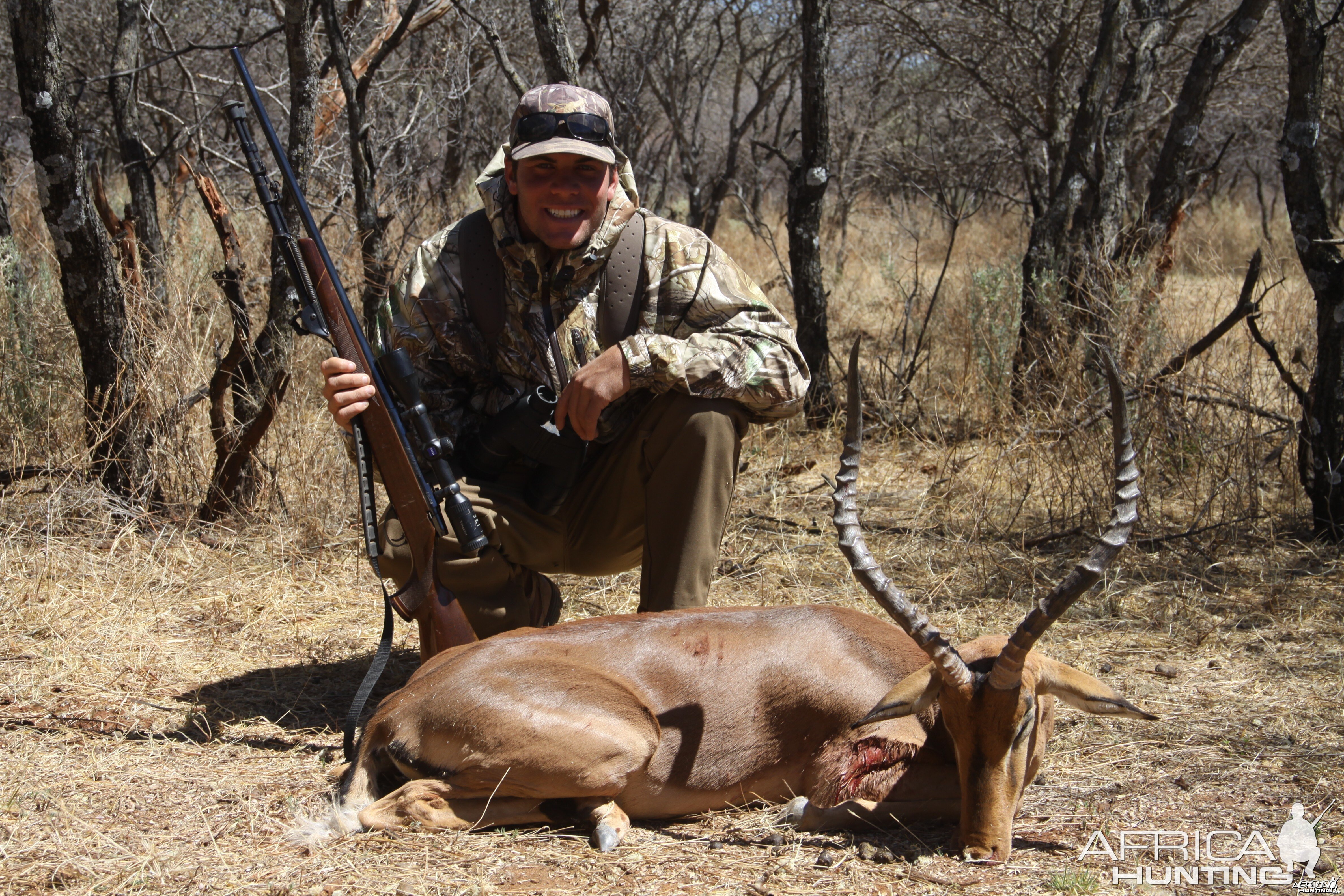 Impala hunted with Ozondjahe Hunting Safaris in Namibia