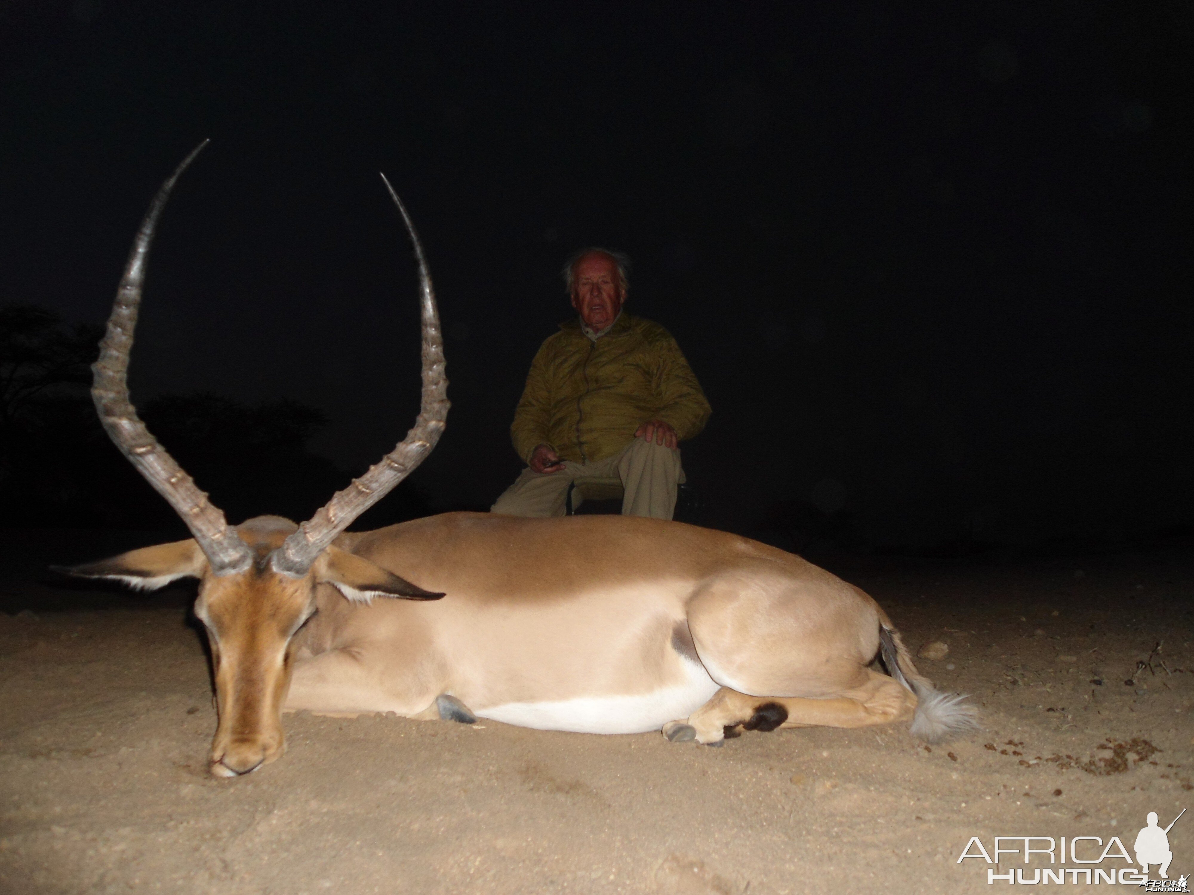 Impala hunted with Ozondjahe Hunting Safaris in Namibia