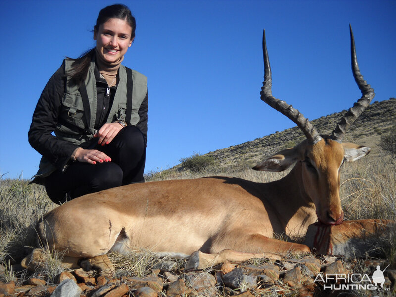 Impala hunted with Wintershoek Johnny Vivier Safaris