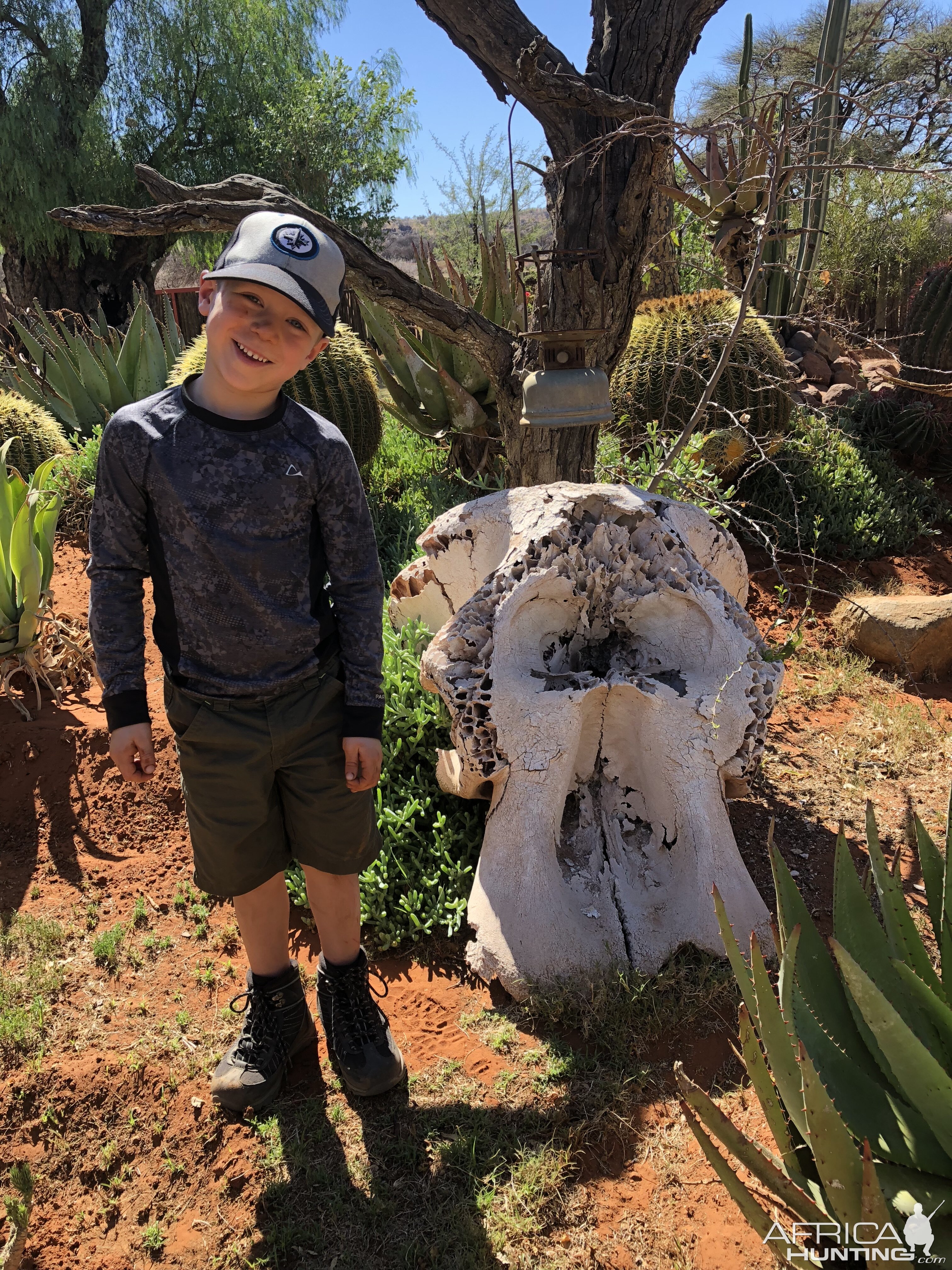 Jeremy at Elephant Skull