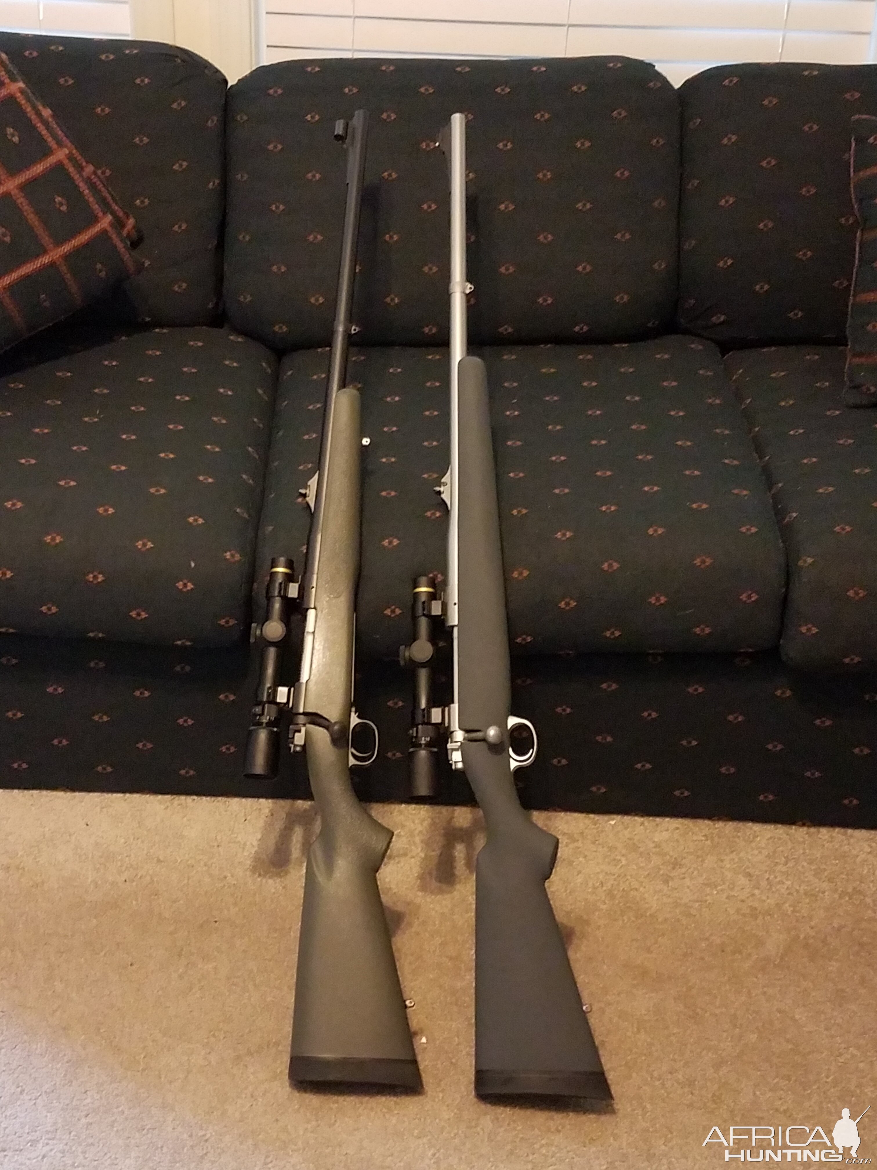 Kimber Talkeetna 375 H&H rifle & Winchester Safari Express 416 Rem Rifle