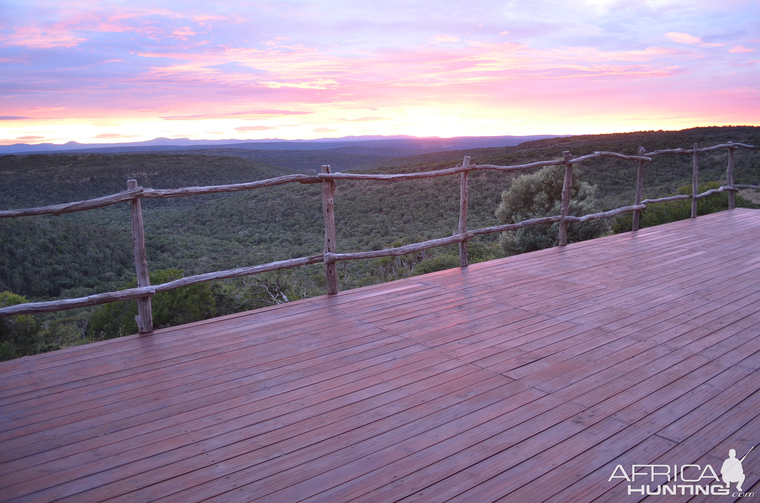 KMG Hunting Safaris Hunting Accommodation View From Lodge