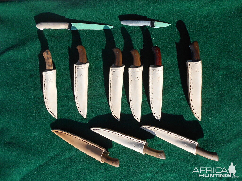 Knives in Sheaths