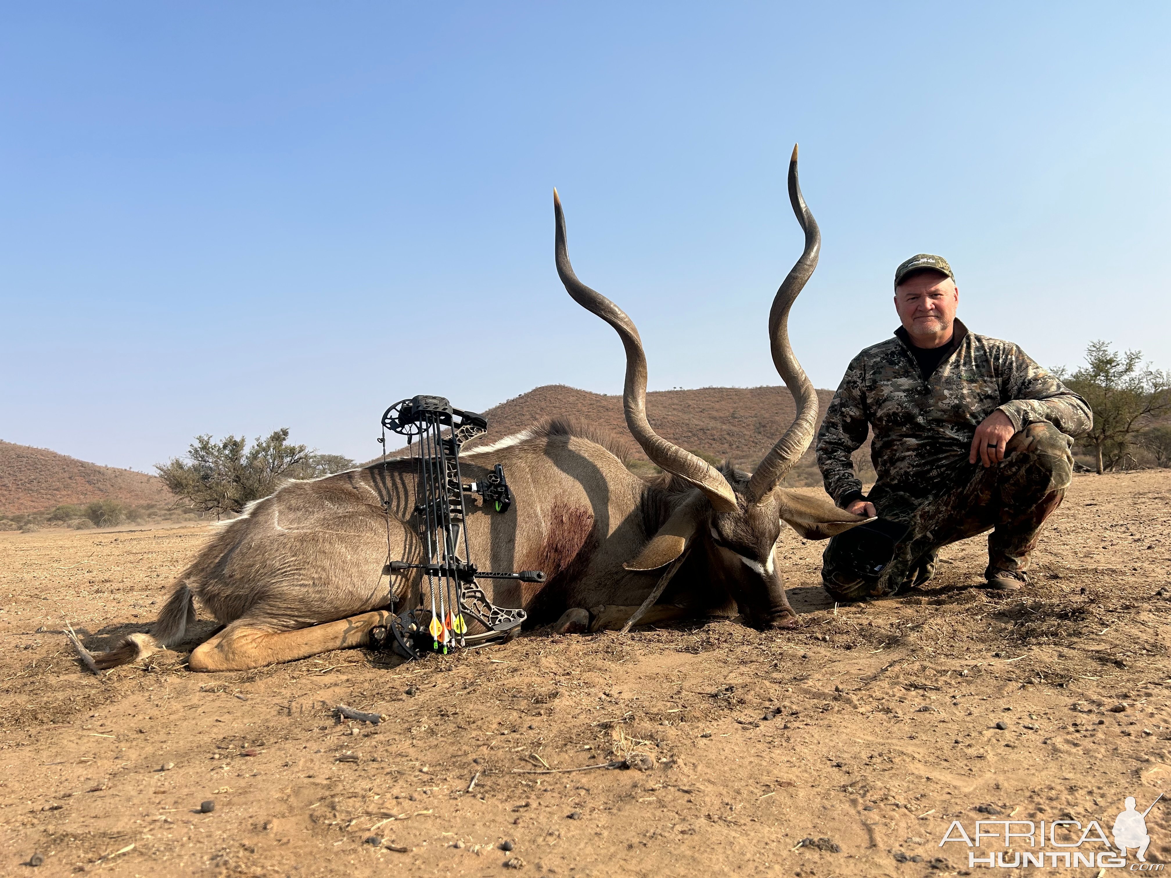 Kudu Bow Hunt Namibia