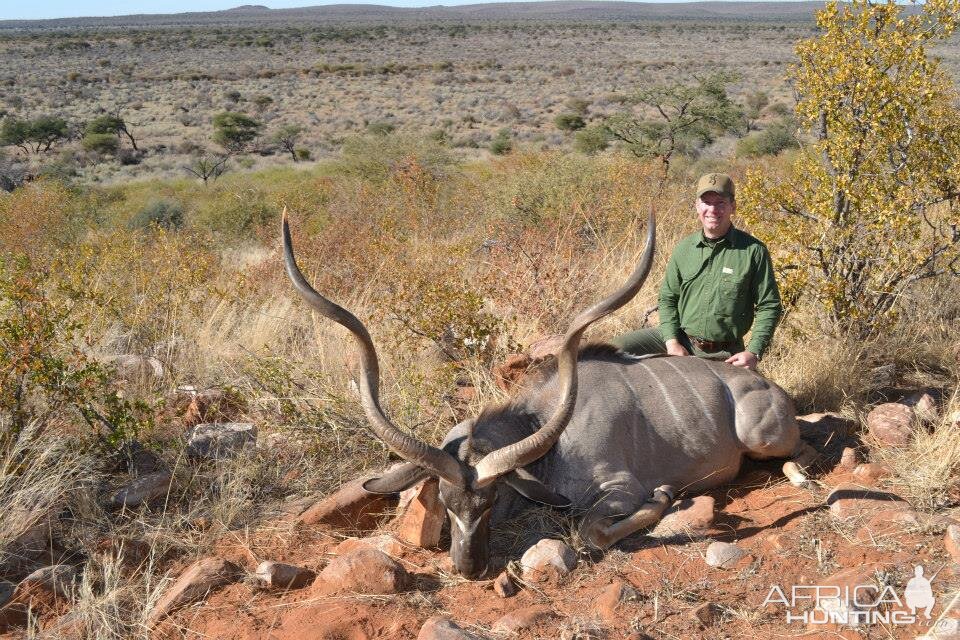 Kudu Hunt in Namibia