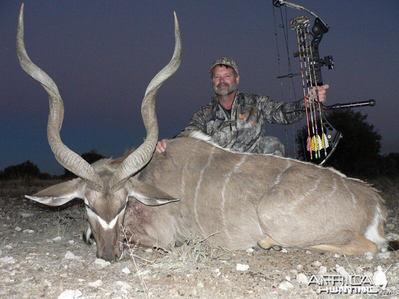 Kudu hunted with Wintershoek Johnny Vivier Safaris
