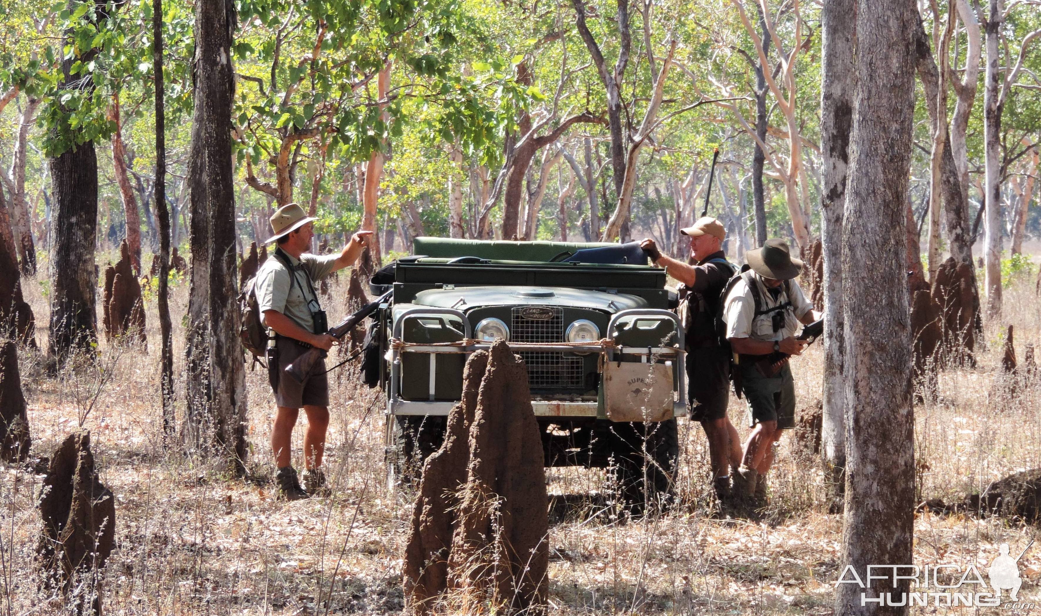 Land Rover Hunting Vehicle