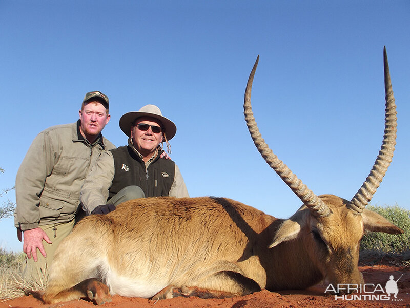 Lechwe hunt with Wintershoek Johnny Vivier Safaris