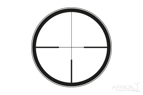 Leica reticle 4a LRS without illuminated dot (ER)