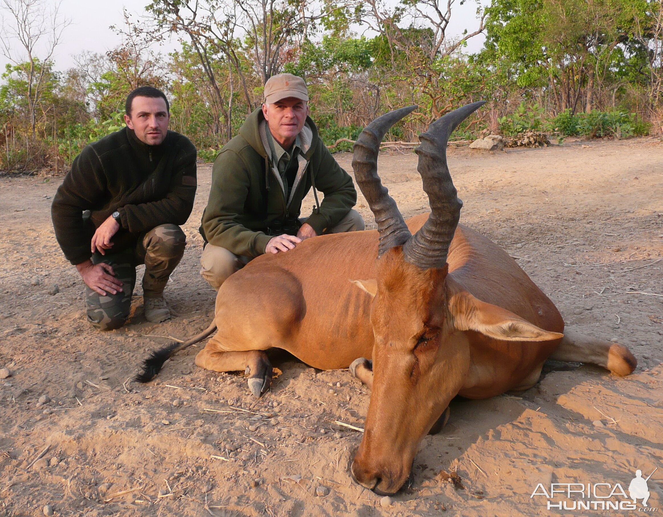 Lelwel Hartebeest hunted in Central Africa with Club Faune