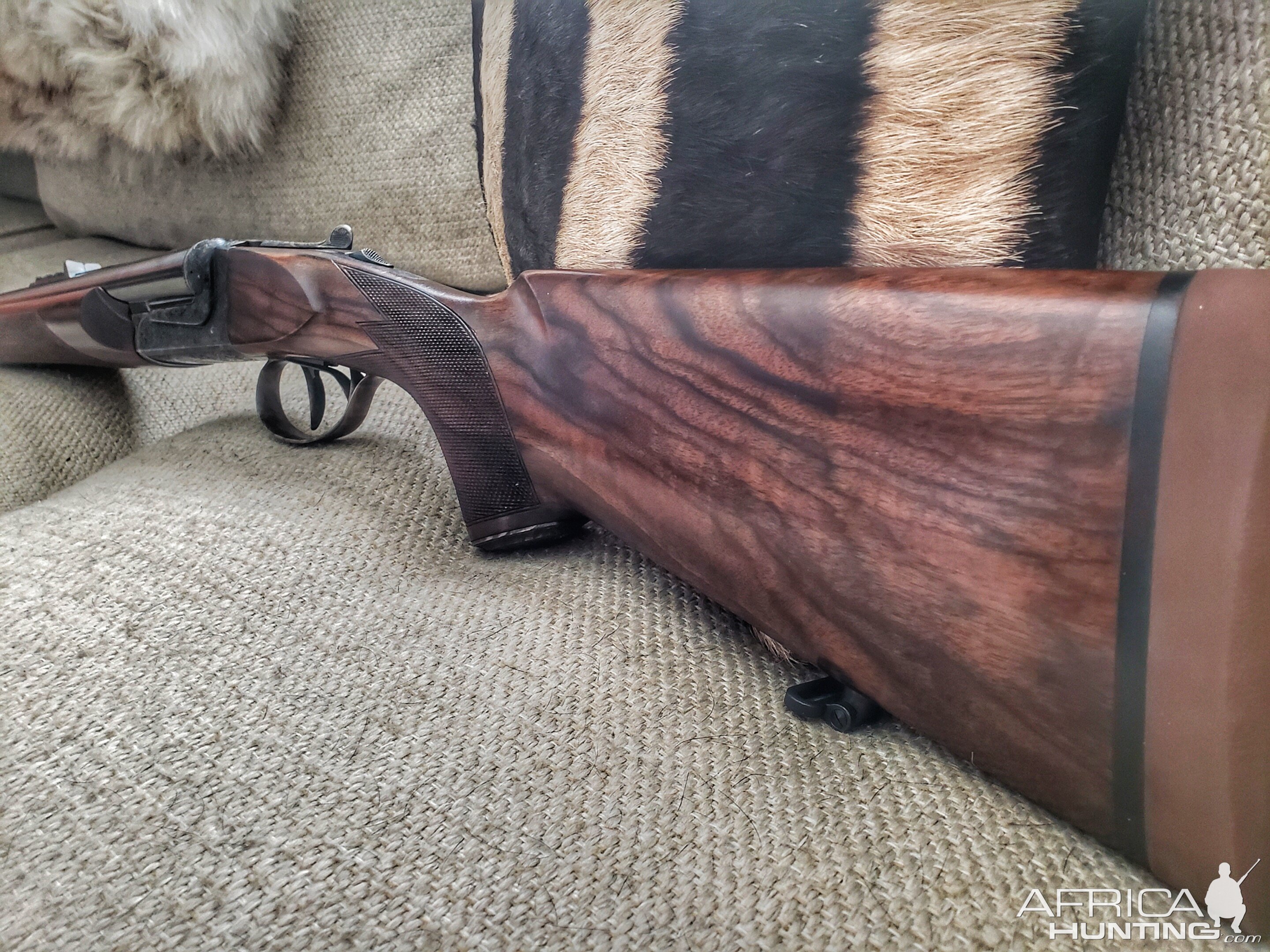 LH Chapuis Brousse 470 NE Double Rifle