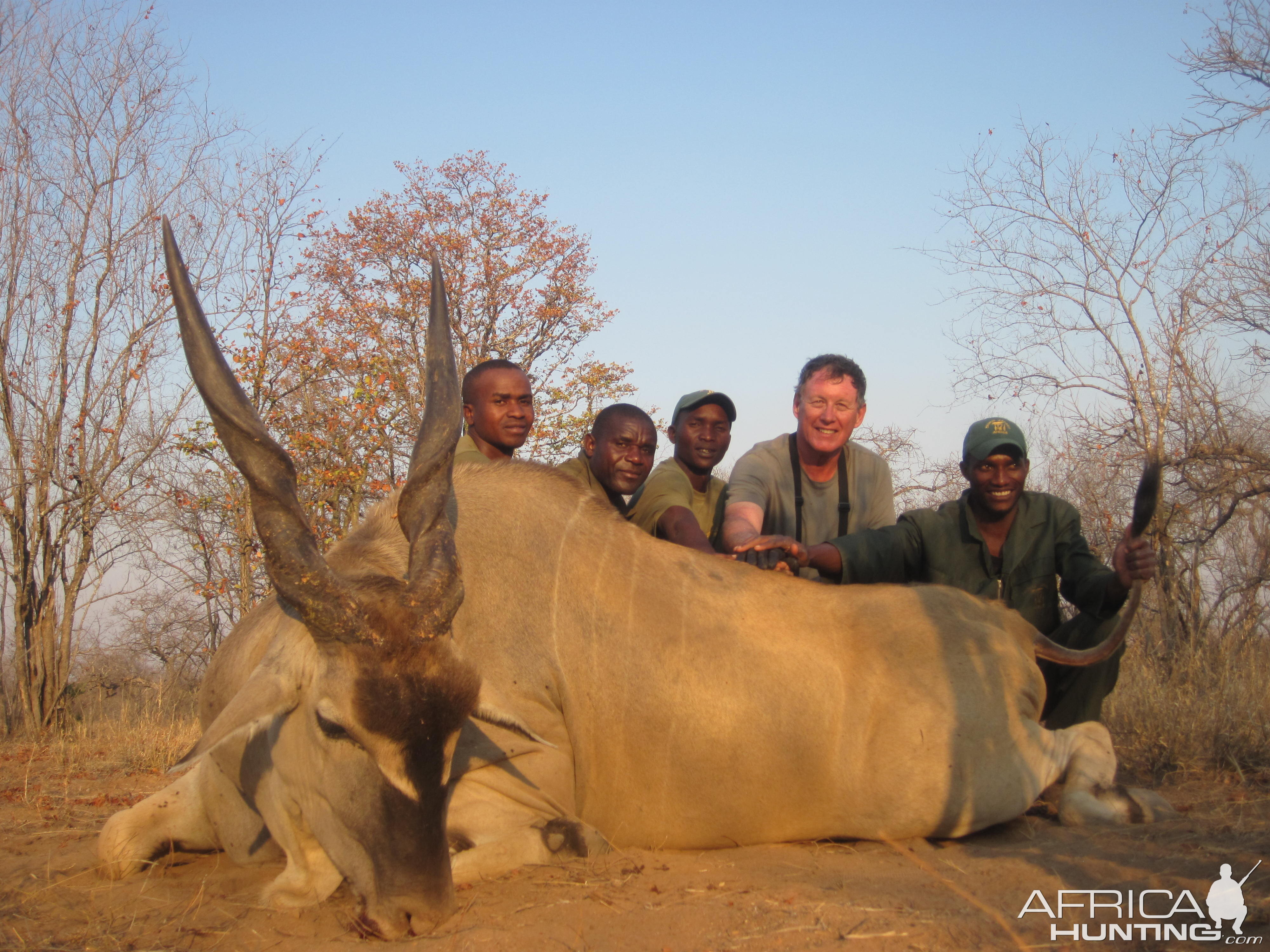 Livingstone Eland Hunting Zimbabwe