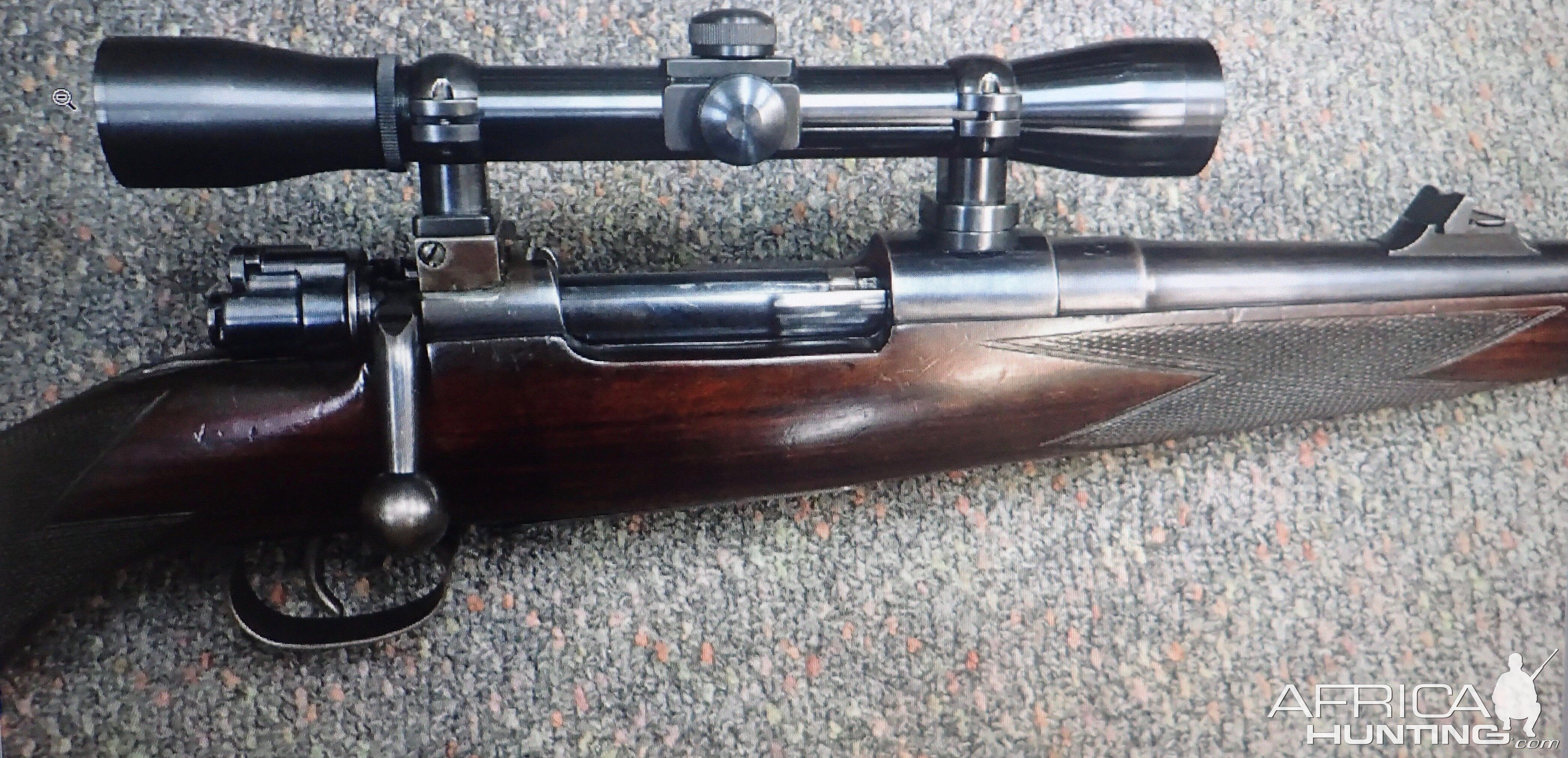 M98 1920 build by William Evans. .318 Westley Richards