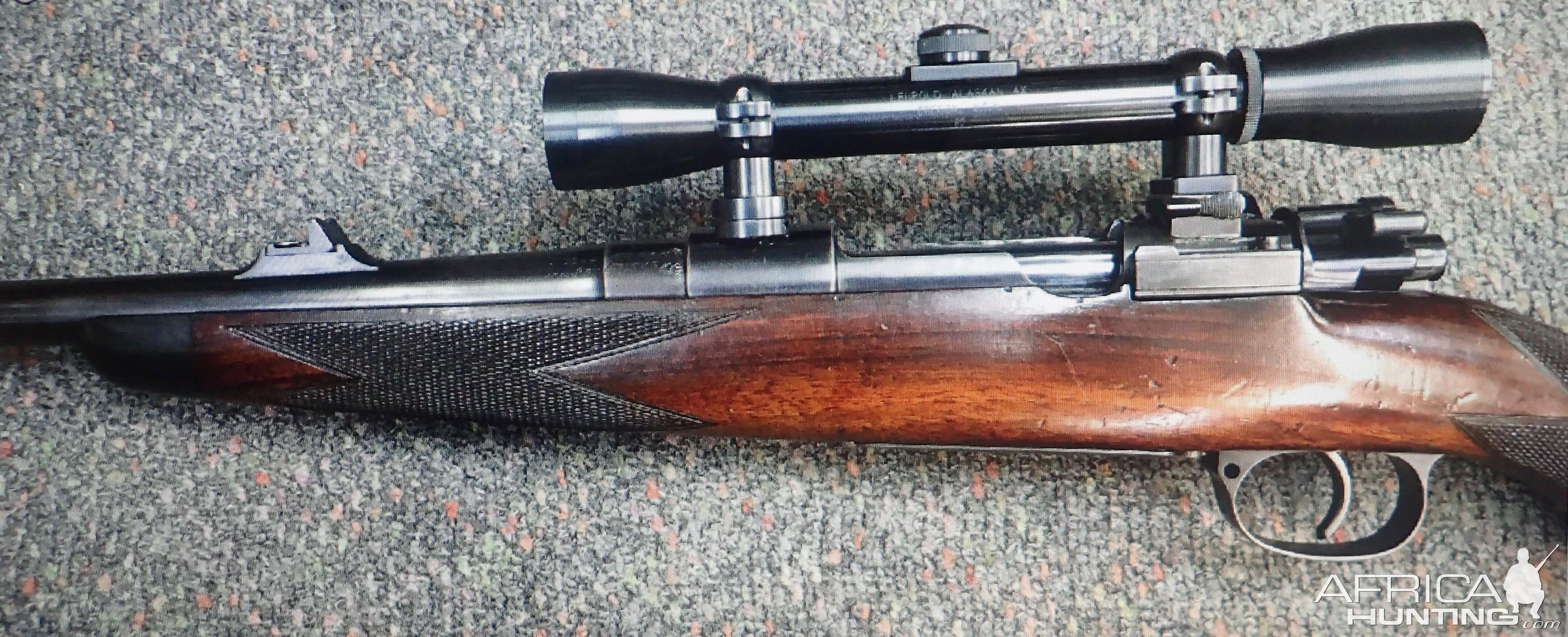 M98 1920 build by William Evans. .318 Westley Richards