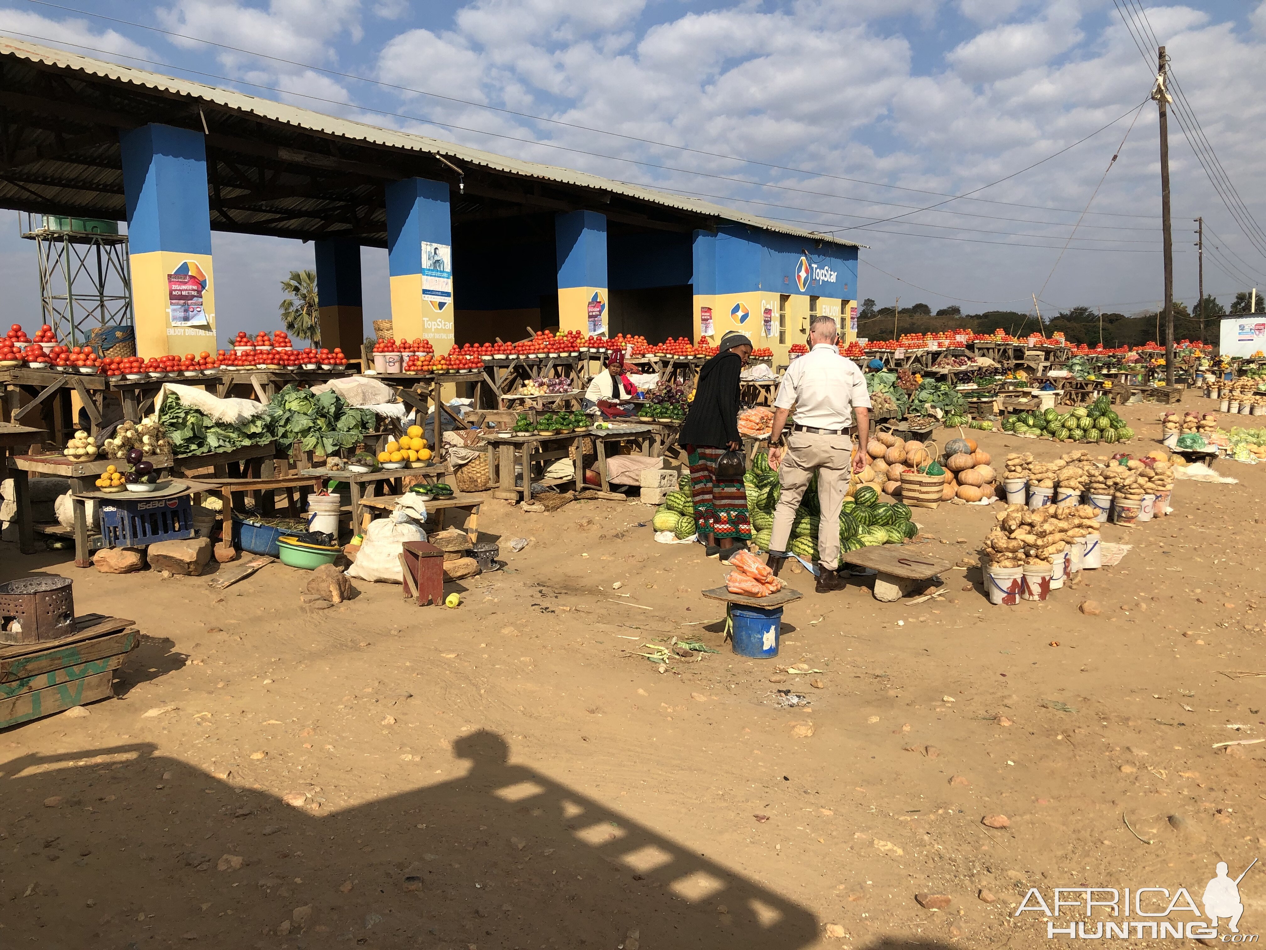 Market Lusaka Zambia