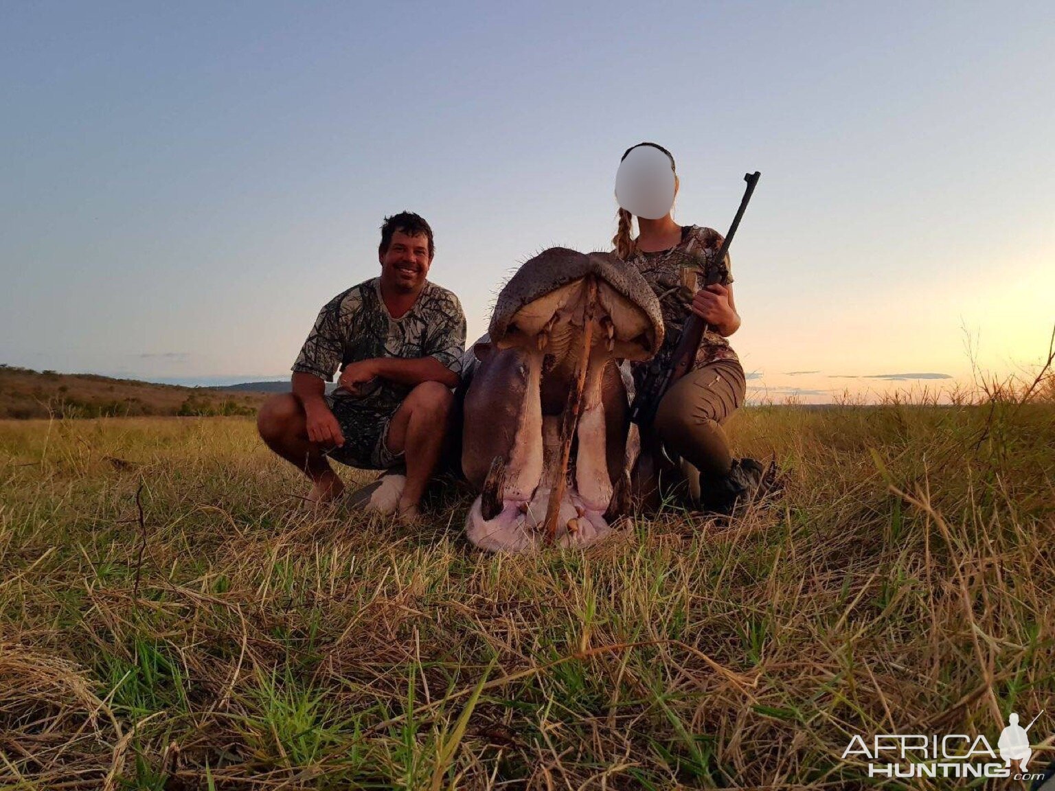 Matetsi Area Zimbabwe Hippo Hunt