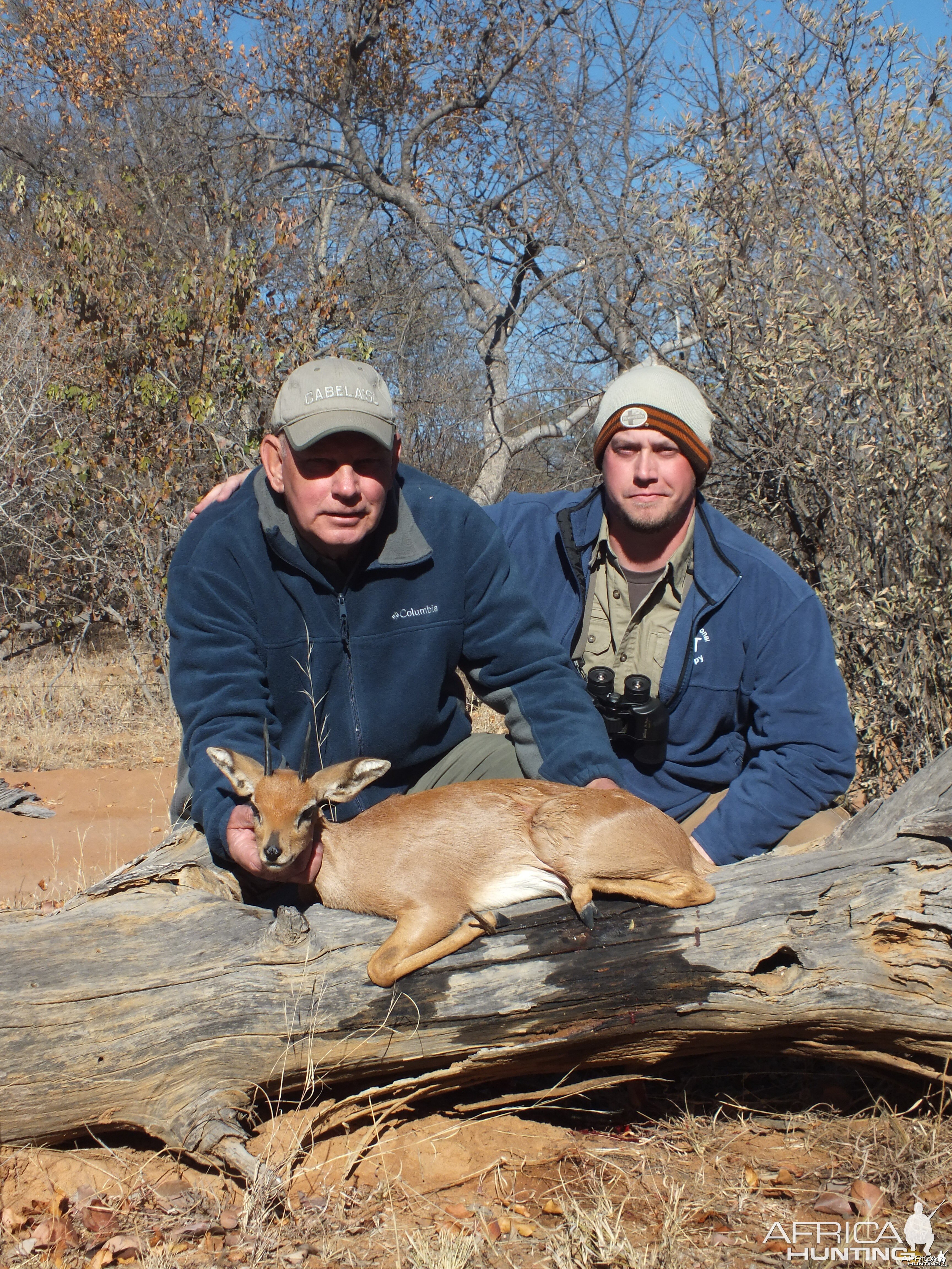 Me and Dad with his Steenbok