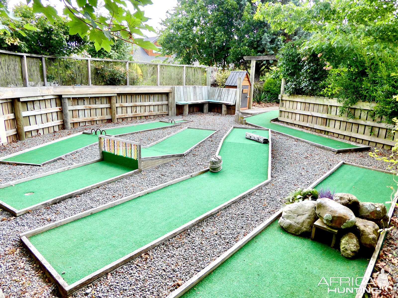 Mini Golf Course for entertainment