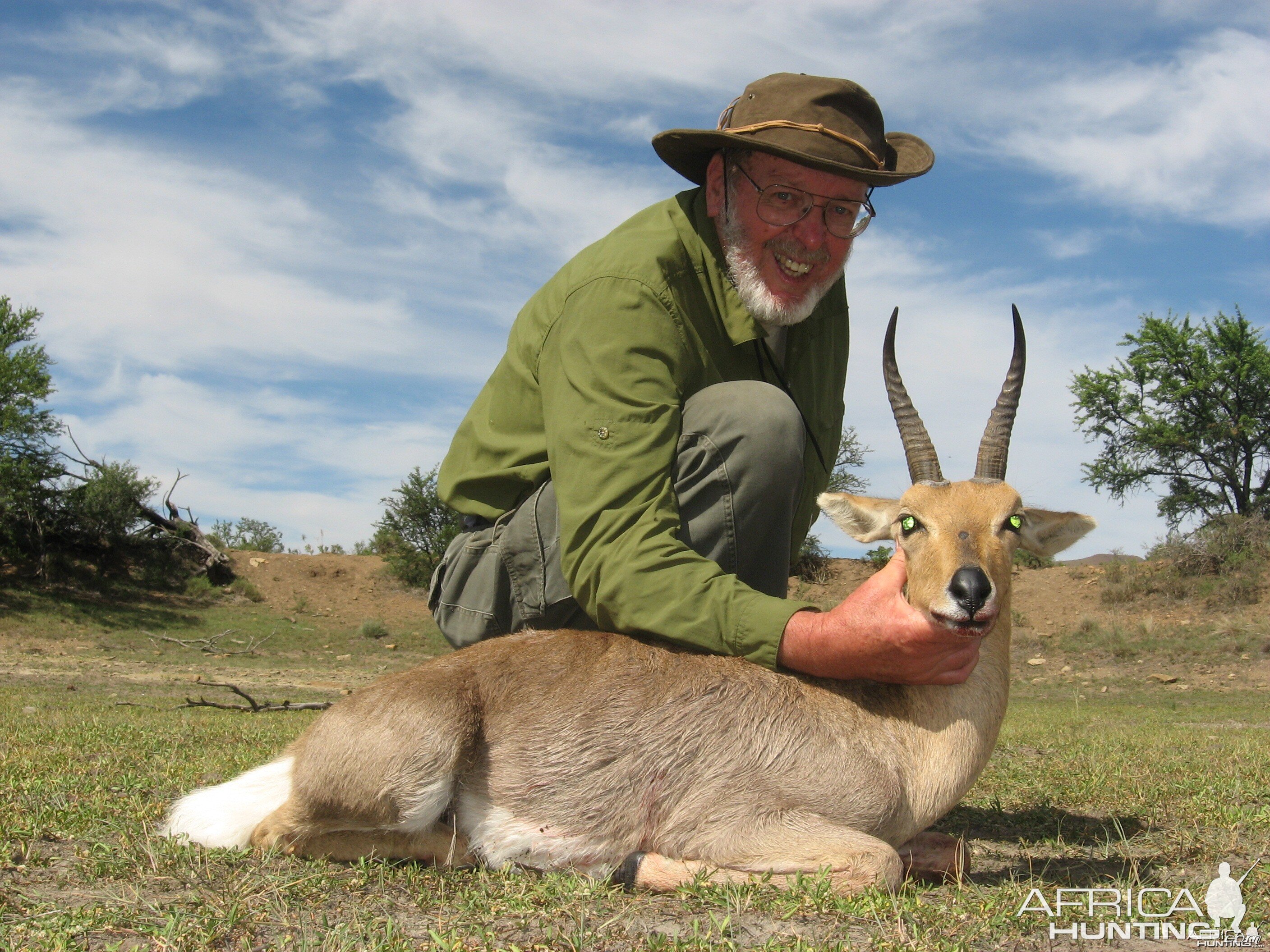 Mountain Reedbuck hunted with Andrew Harvey Safaris