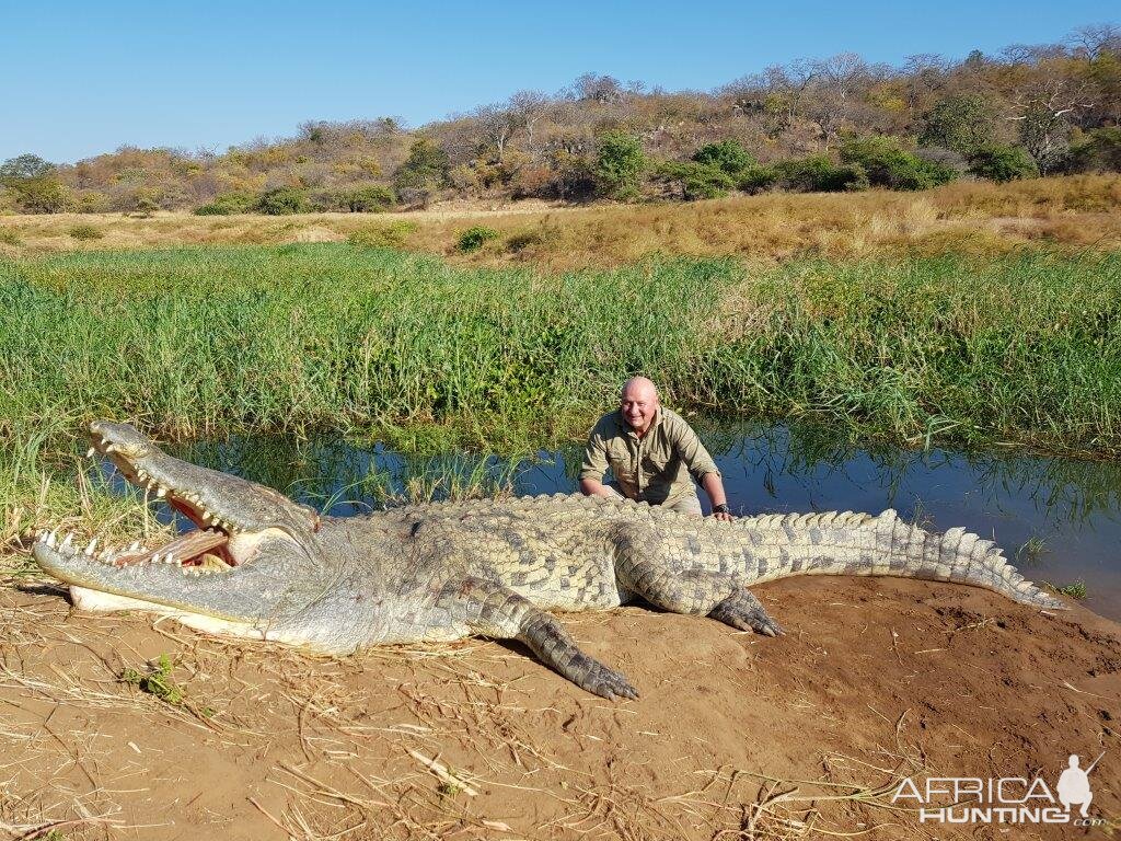 Mozambique Hunt Crocodile