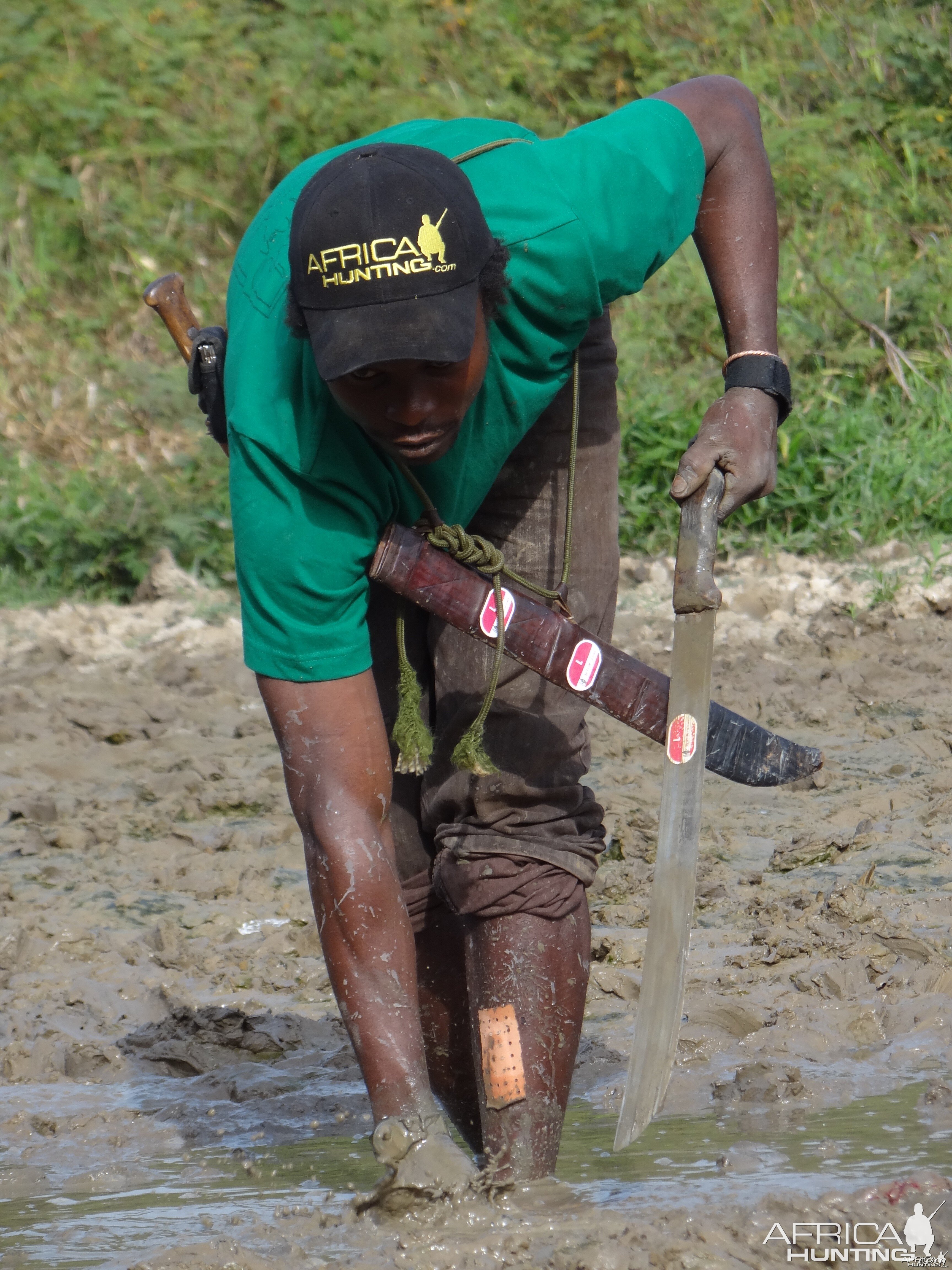 Mud fishing