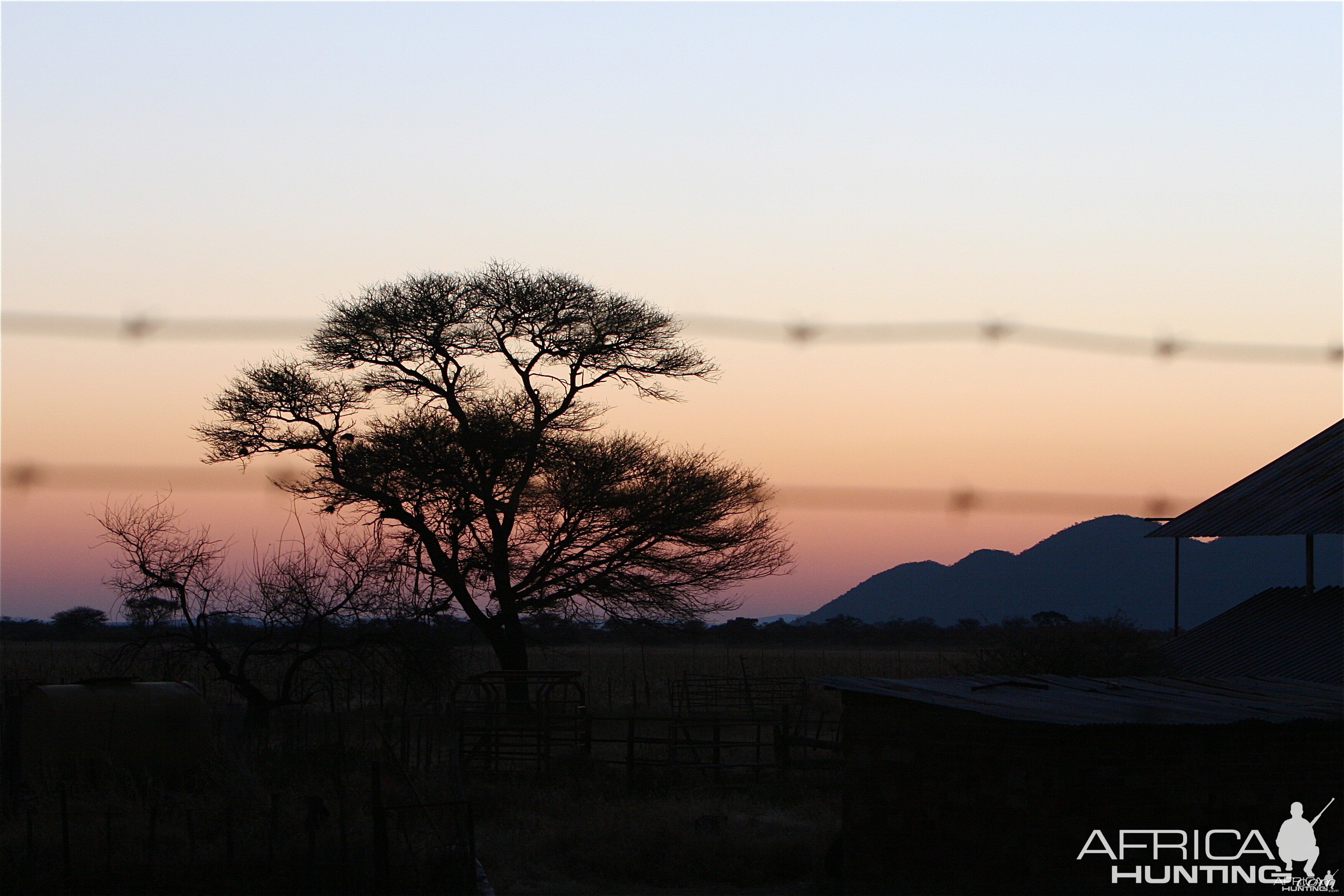 My first Namibian Sunset