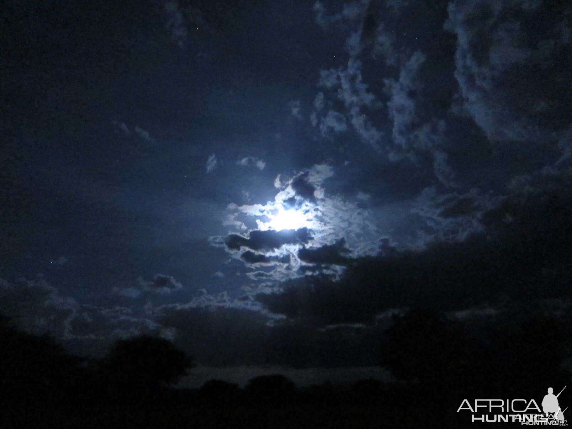 Namibia at night