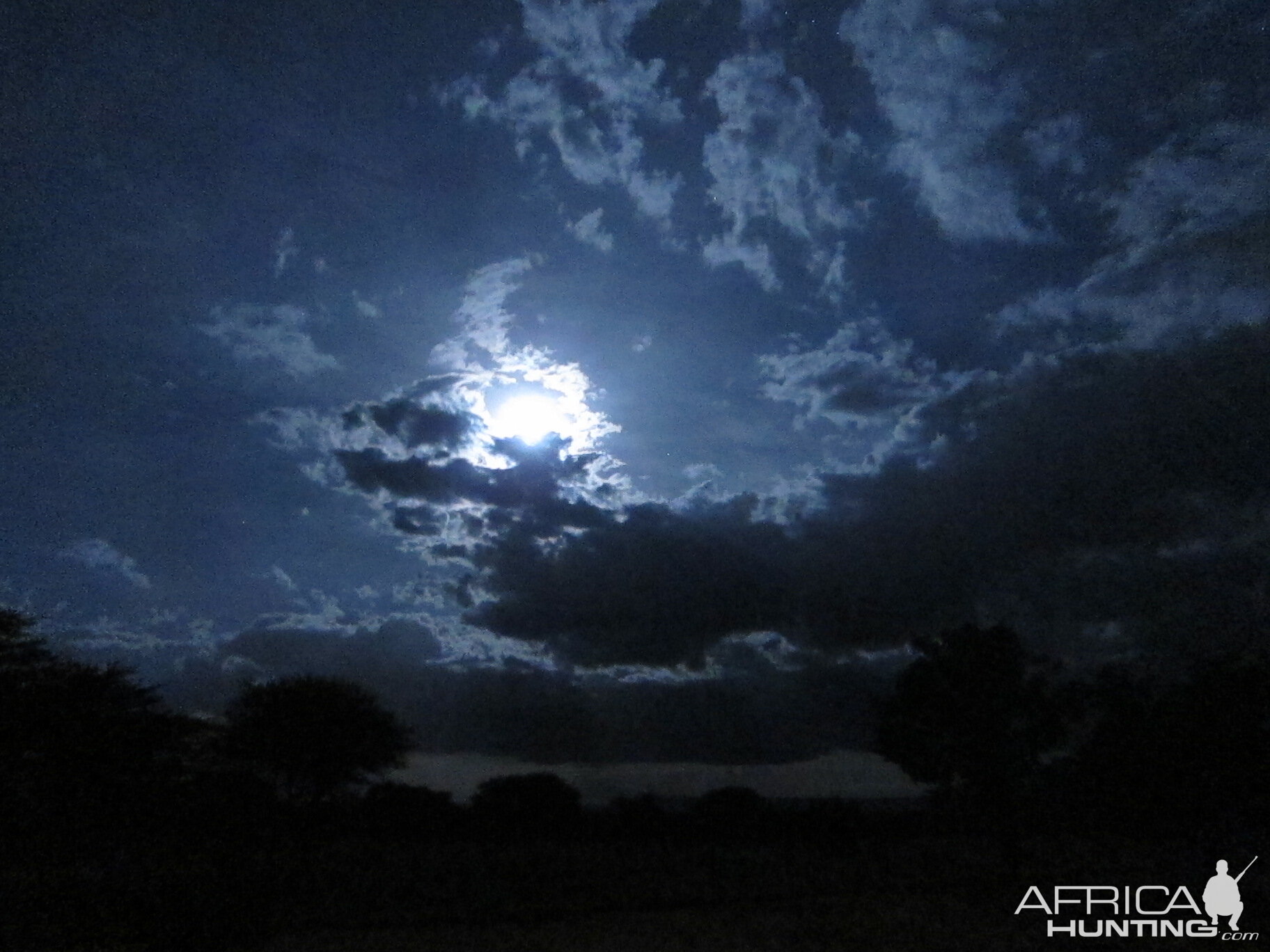 Namibia at night