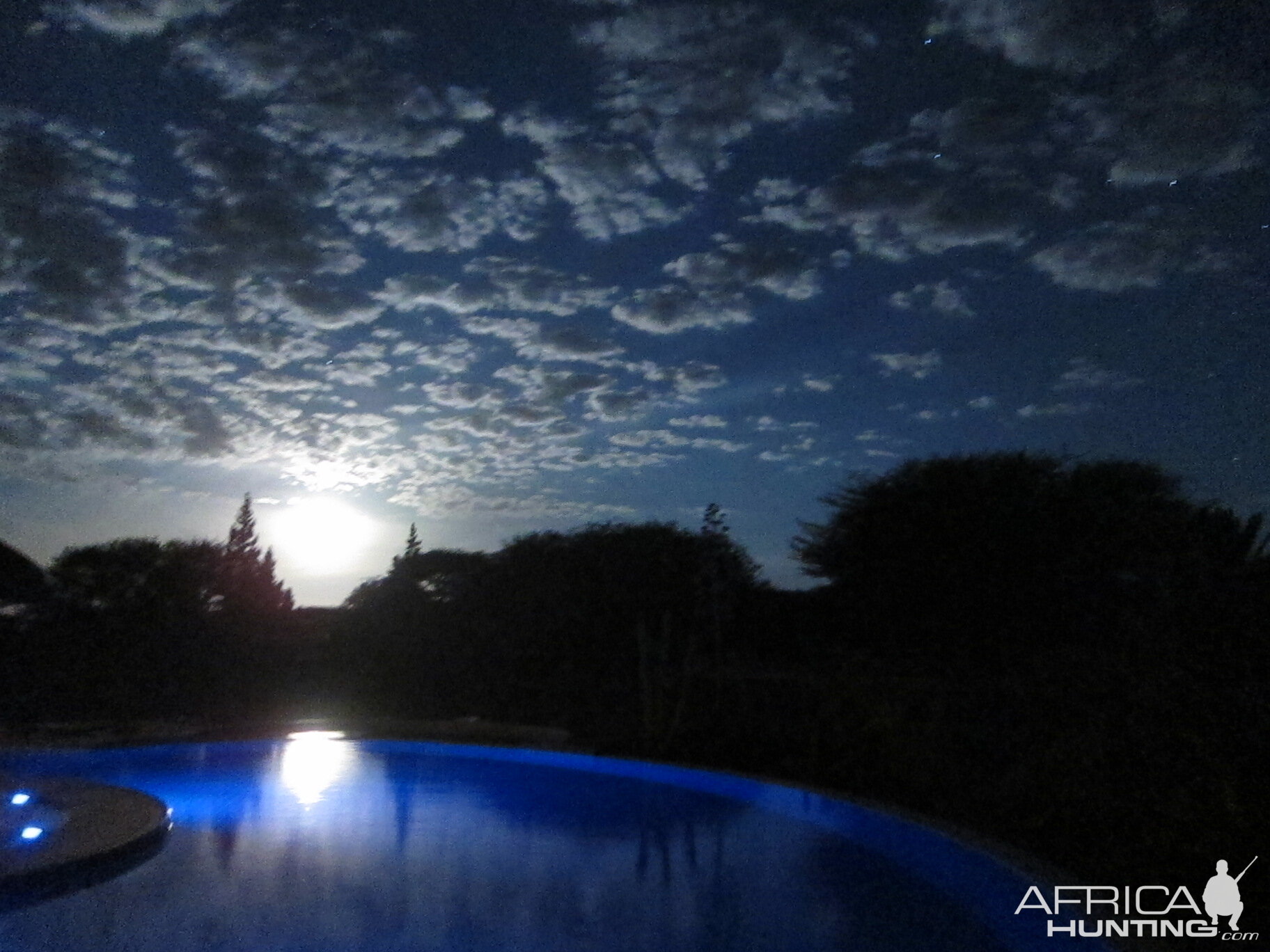 Namibia at night