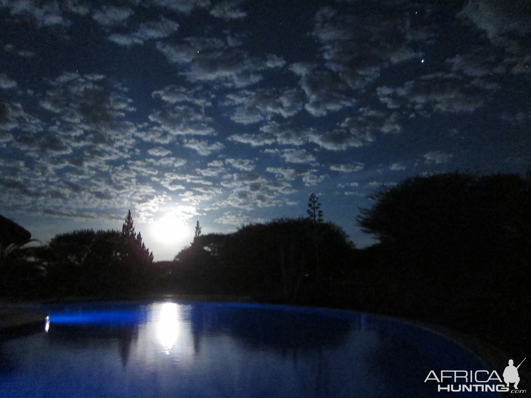 Namibia at night