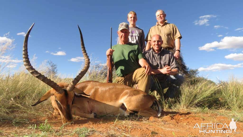 Namibia Hunt Black-faced Impala