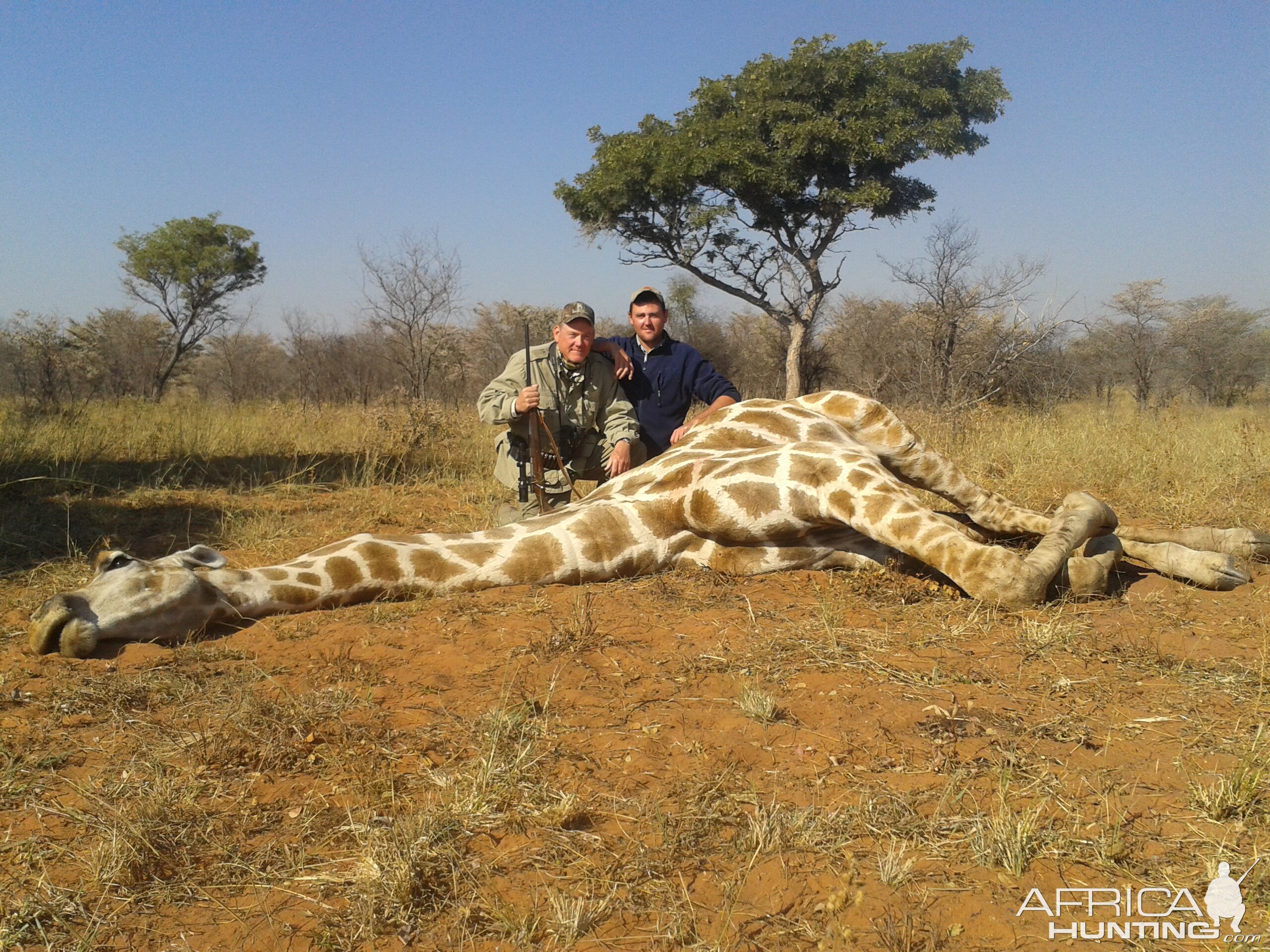 Namibia Hunt Giraffe