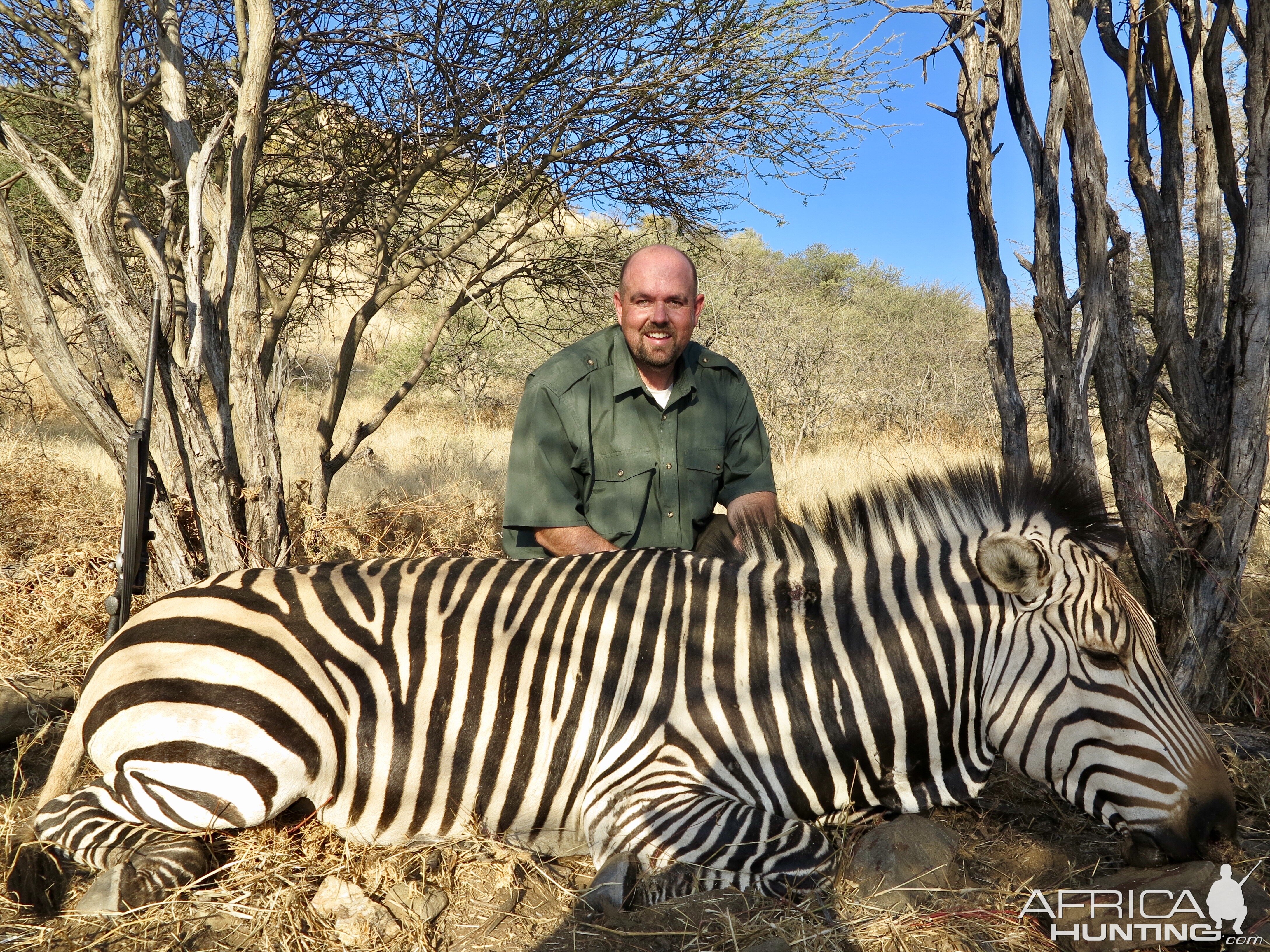 Namibia Hunting Hartmann's Mountain Zebra