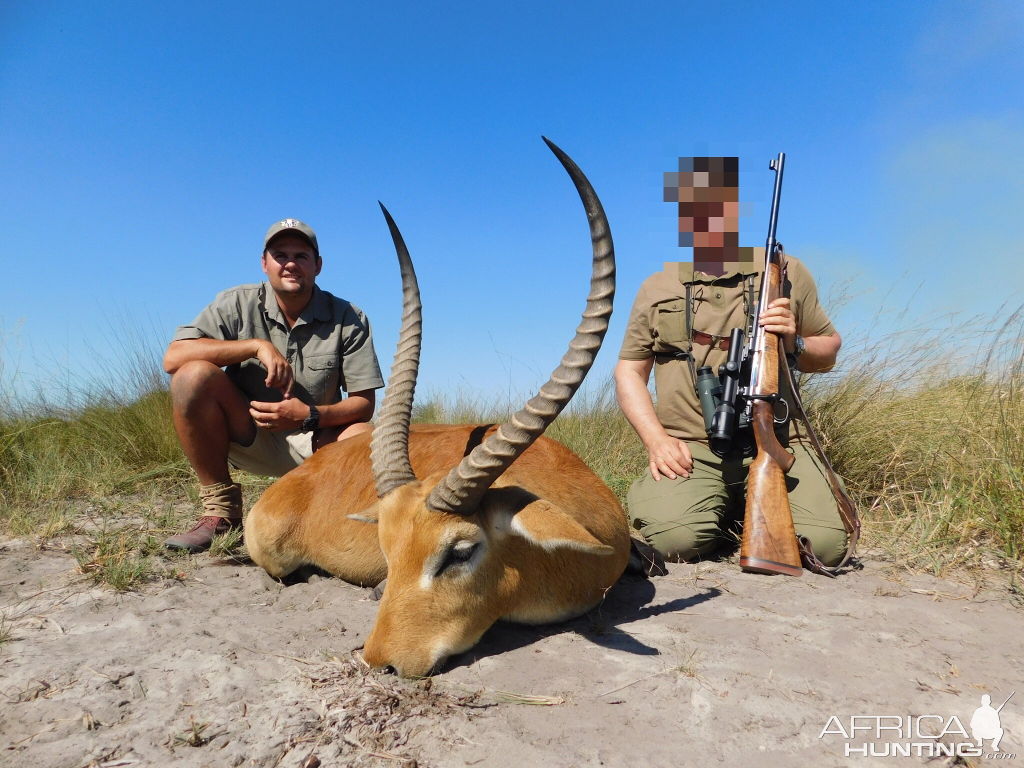 Namibia Hunting Red Lechwe