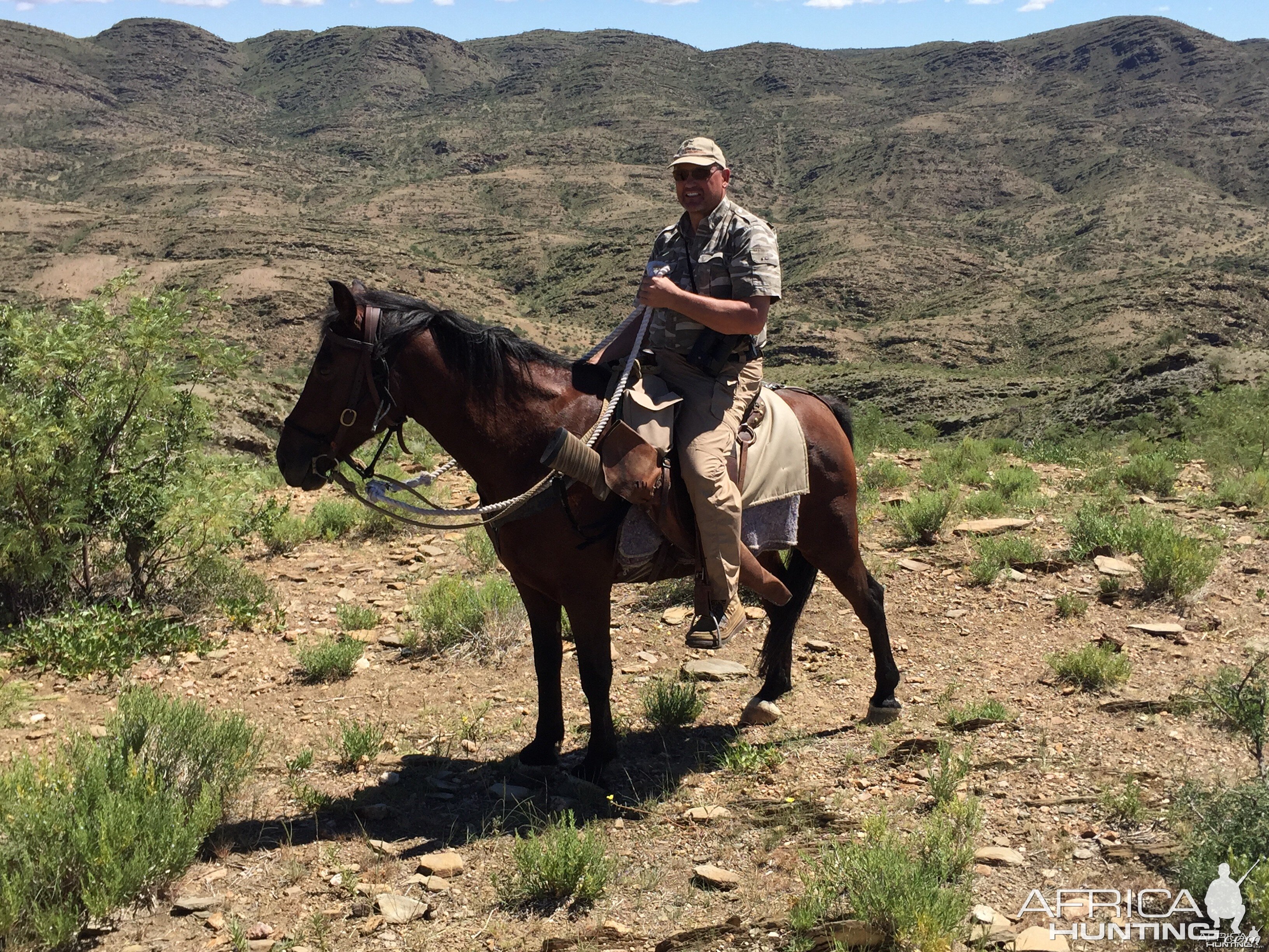 Namibian Horseback Hunting