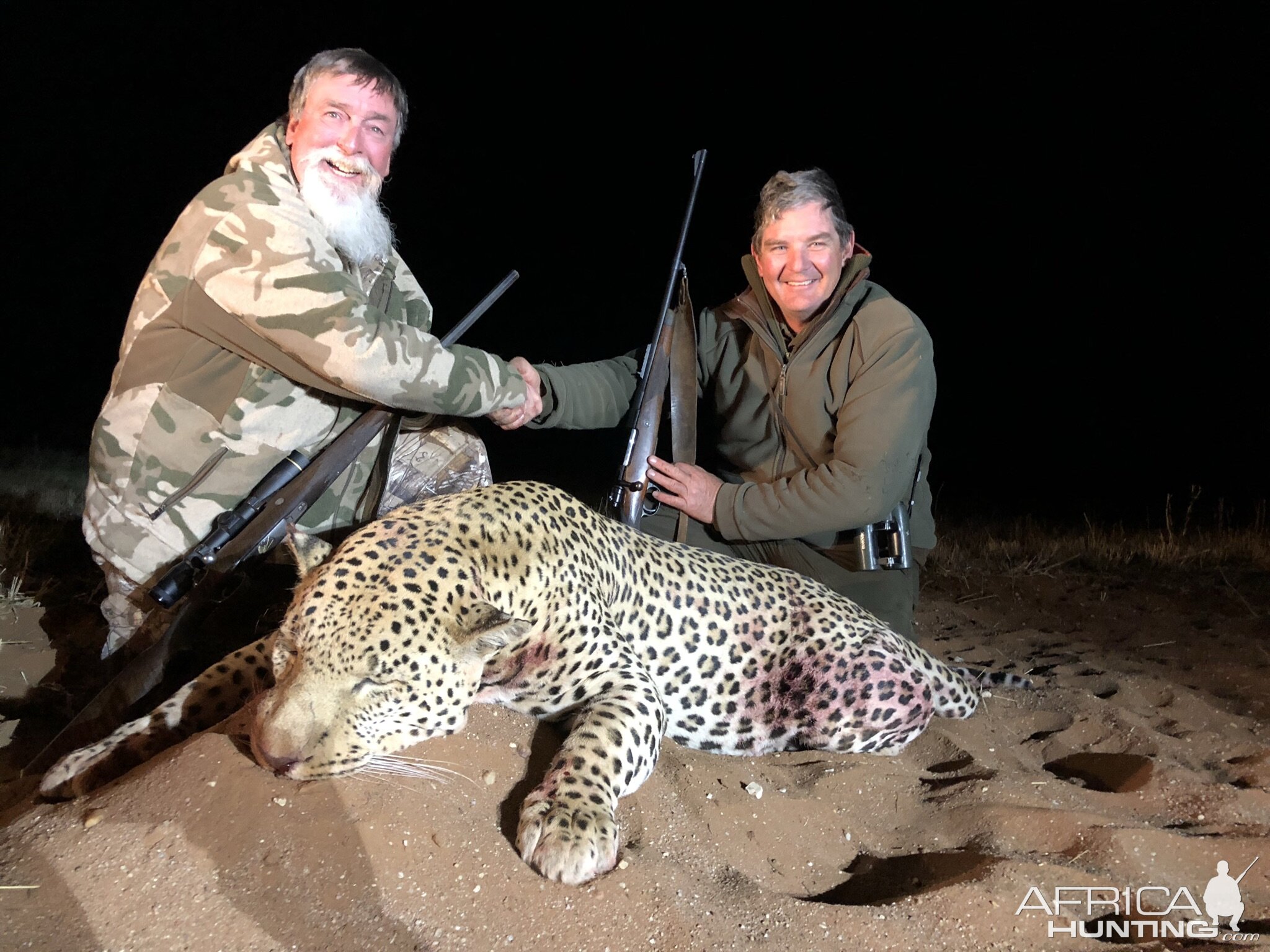 Namibian Leopard Hunt