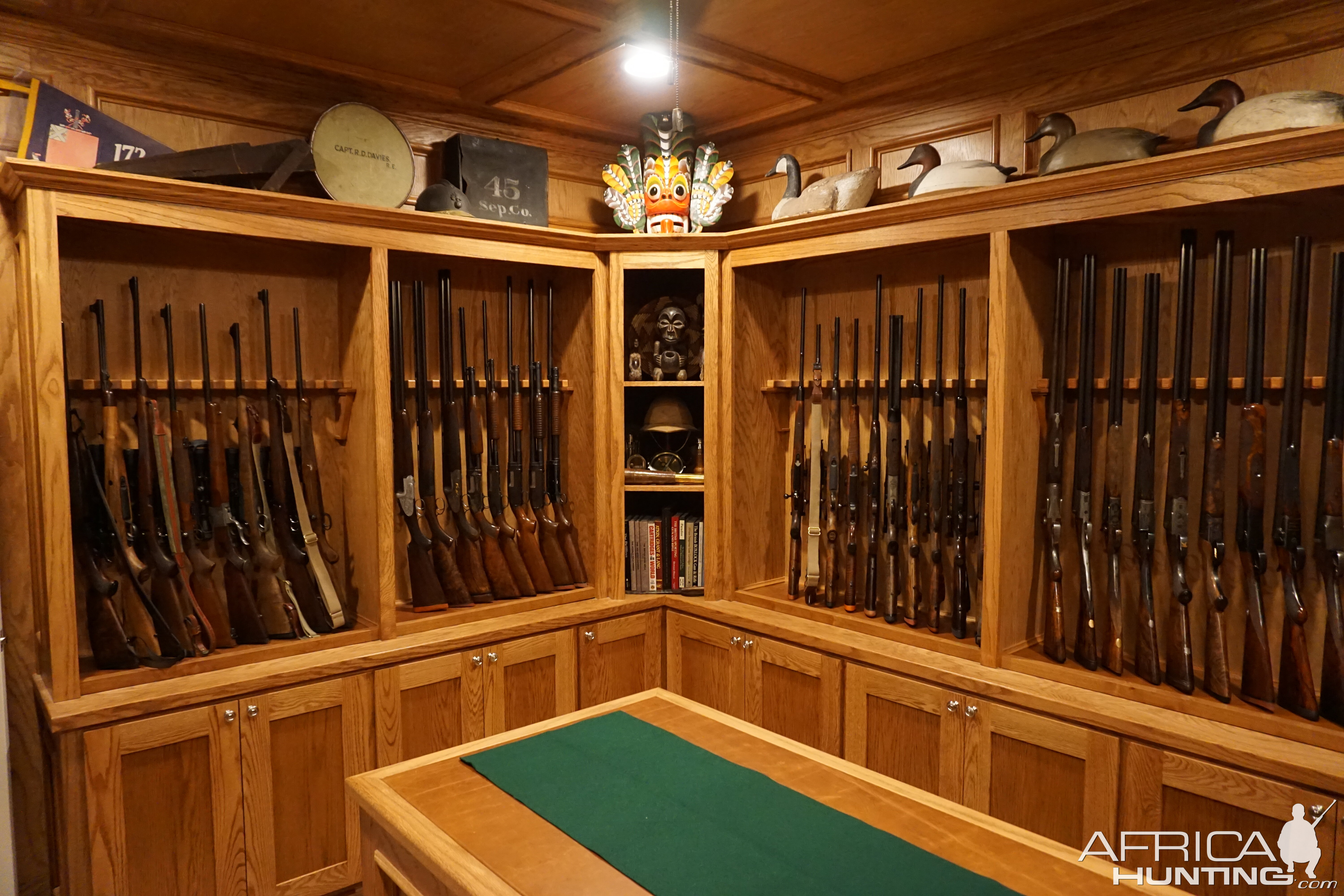 Gun Room Trophy Room Done Hunting