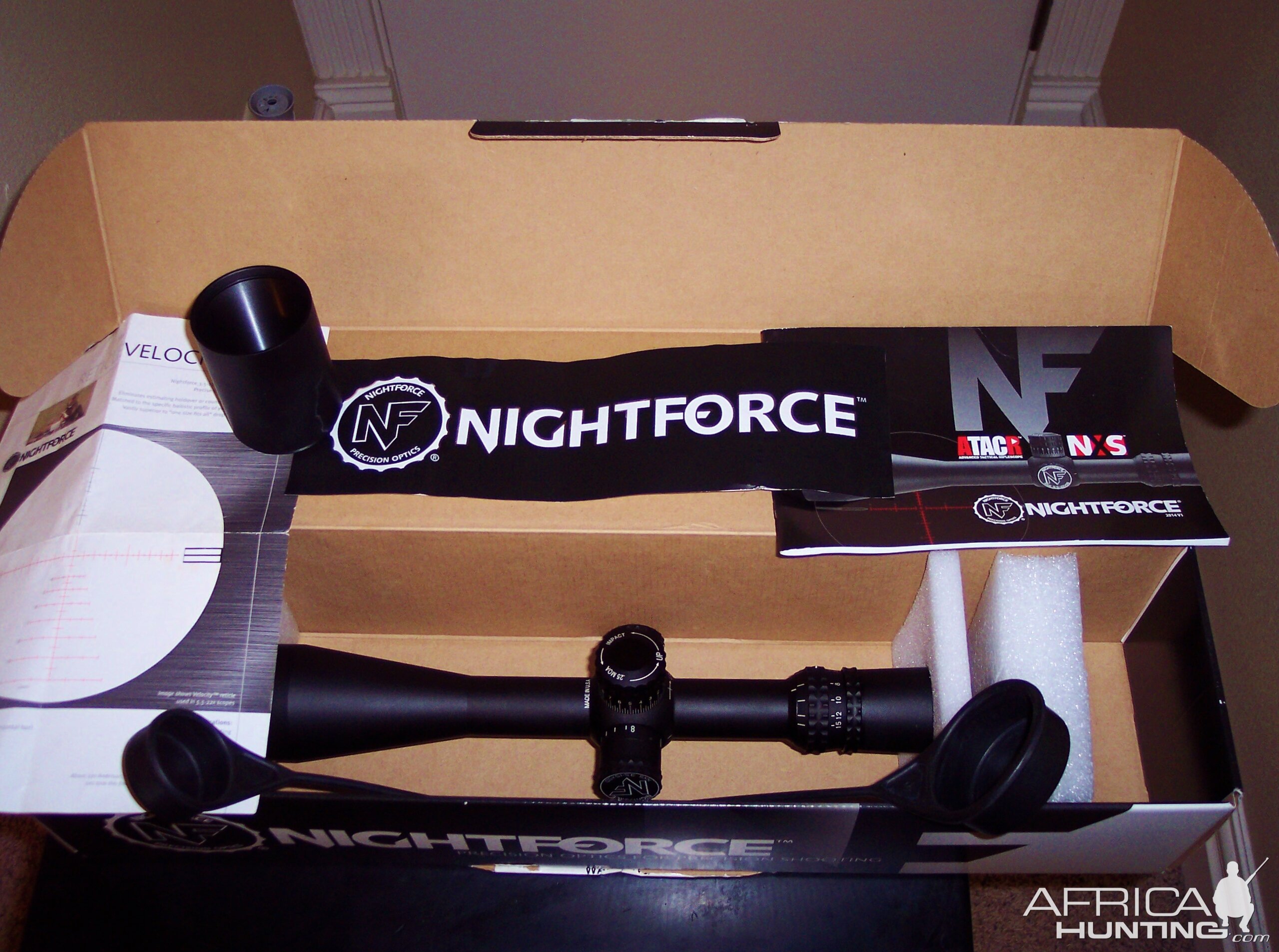 Nightforce NXS 3.5-15x50 F1 Riflescope