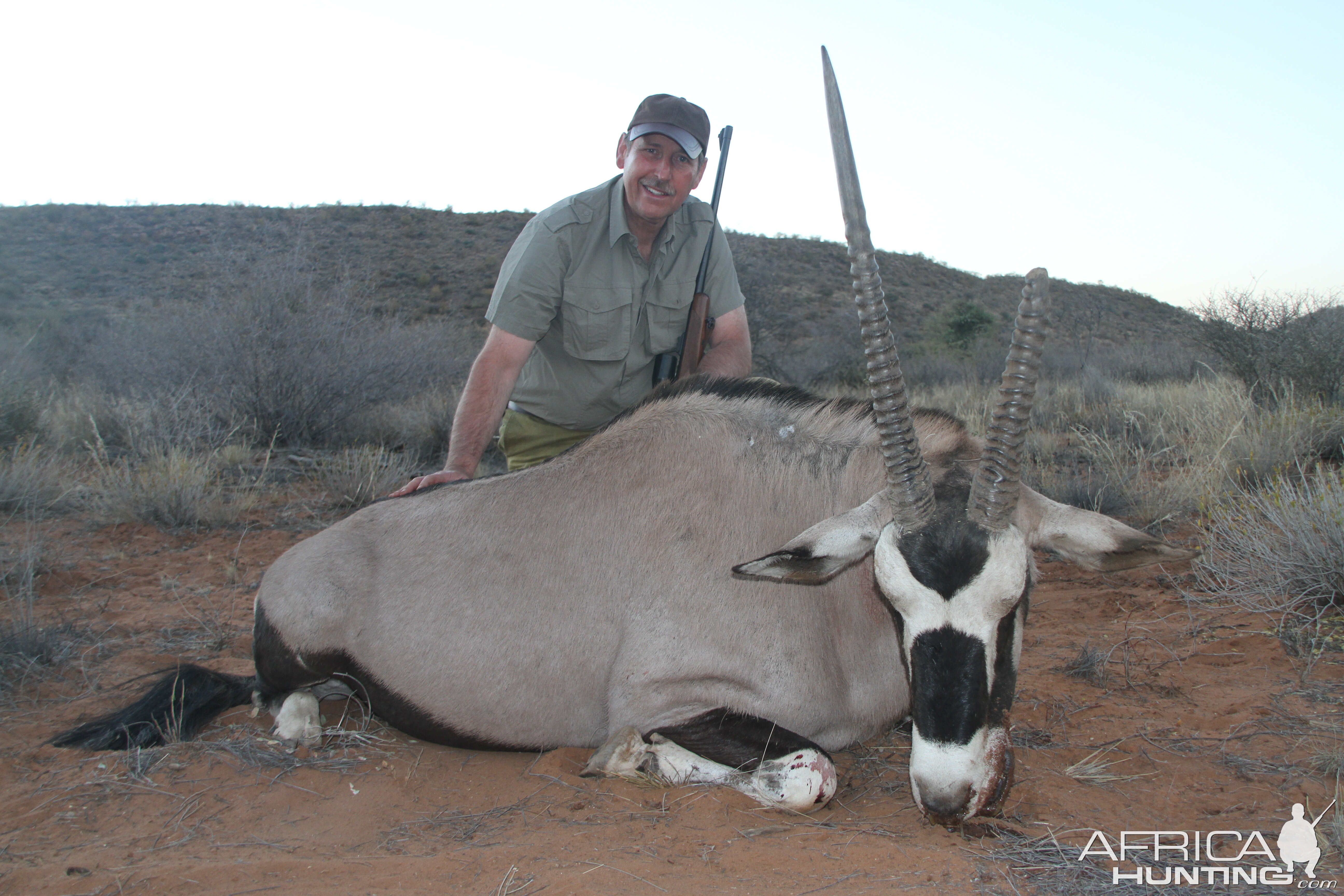 Non-trophy Hunt Gemsbok in Namibia