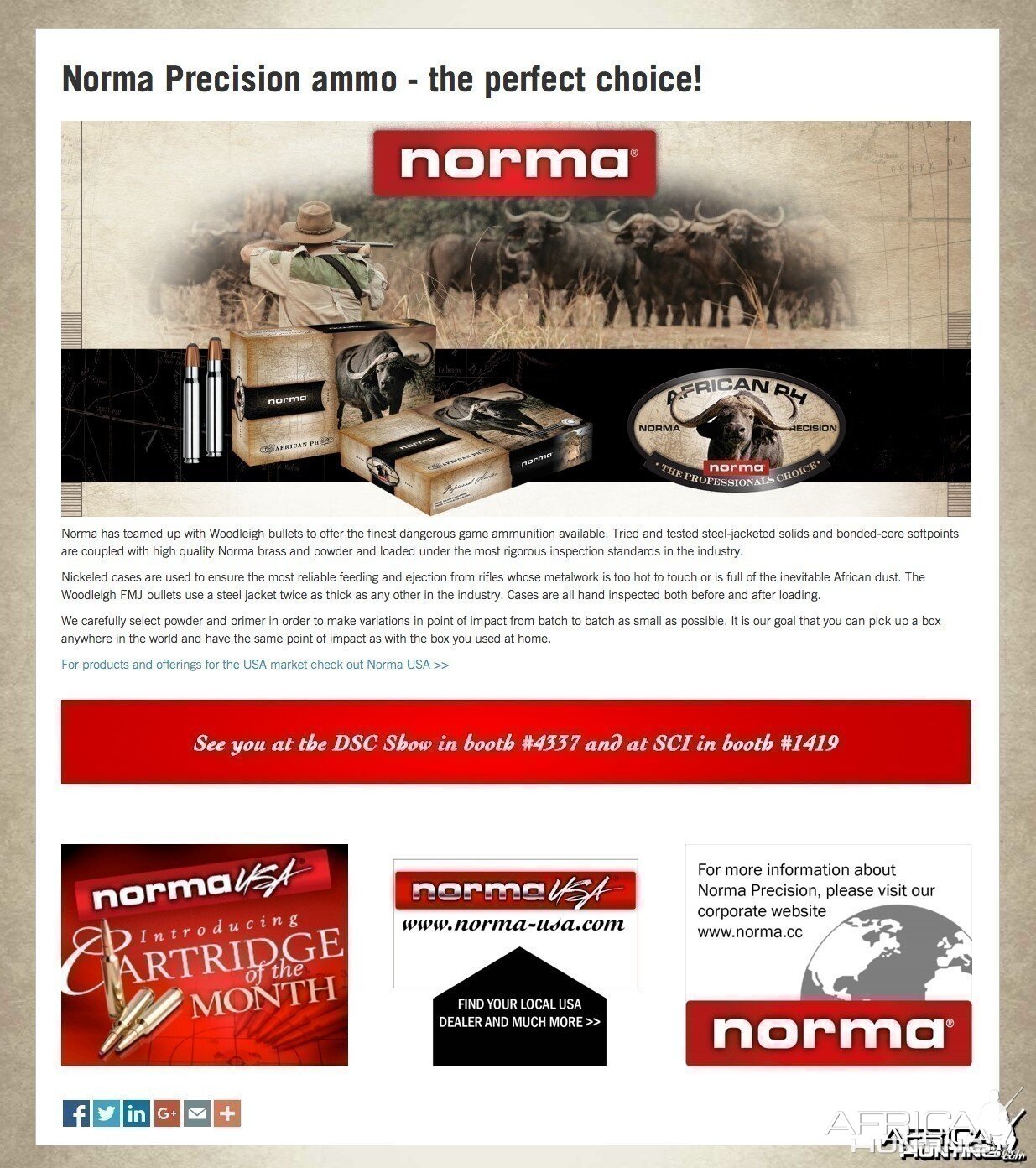 Norma Precision Ammunition