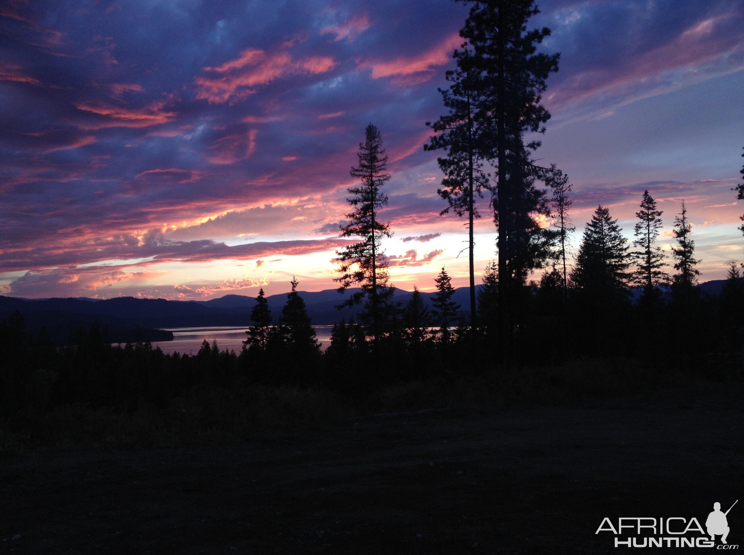 North Idaho Sunset